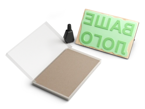 Штамп размером 200x130 мм