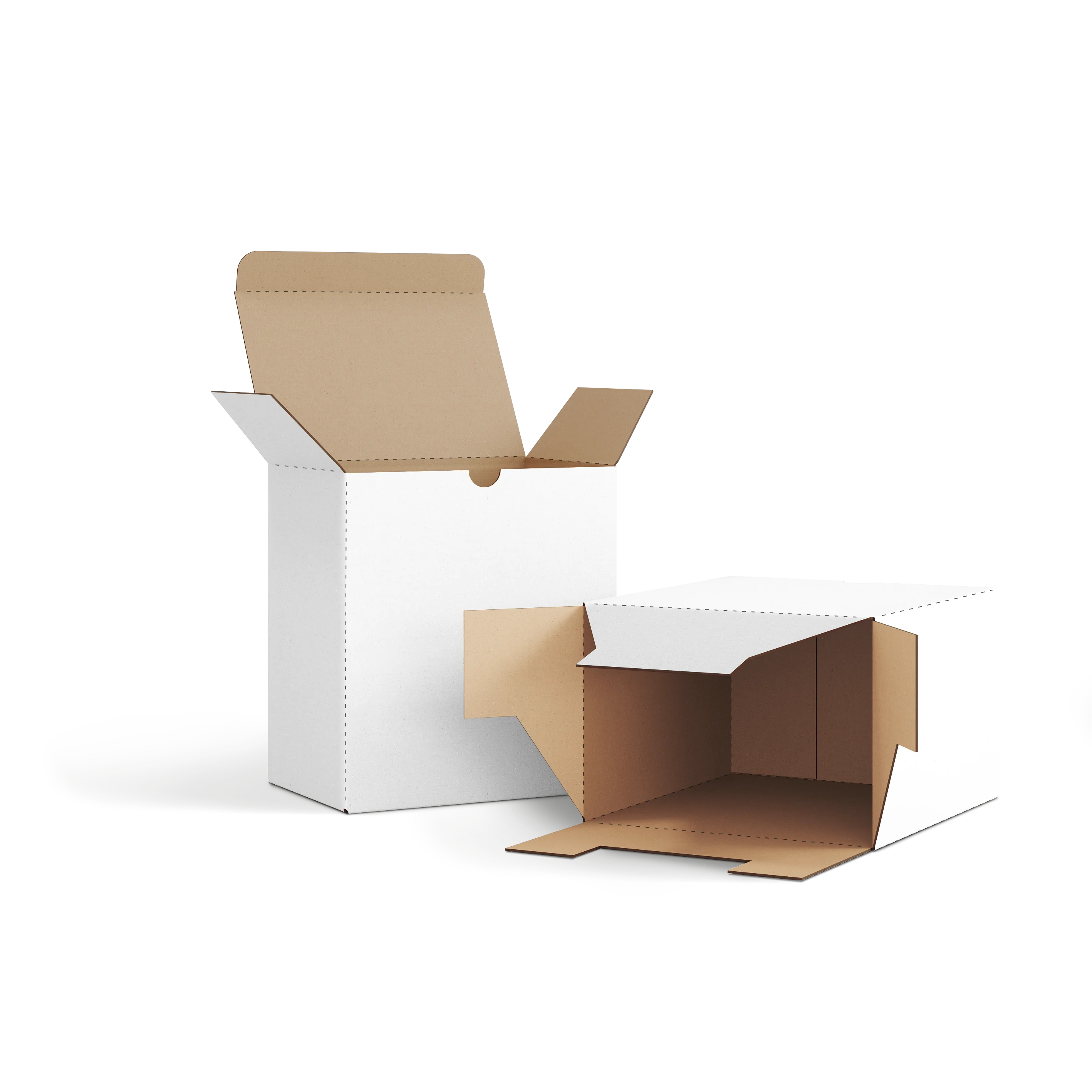 Коробка со складным дном