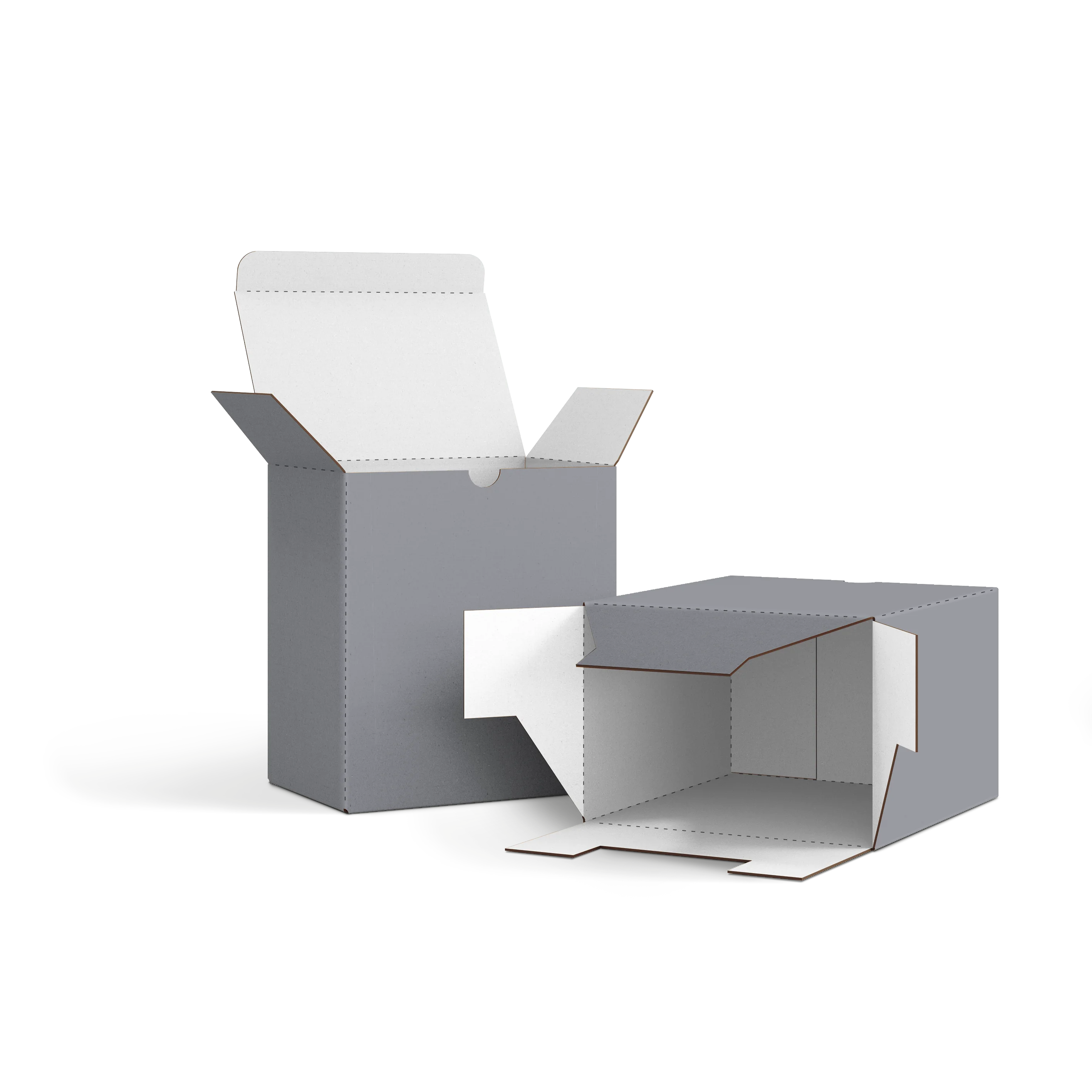 Коробка со складным дном