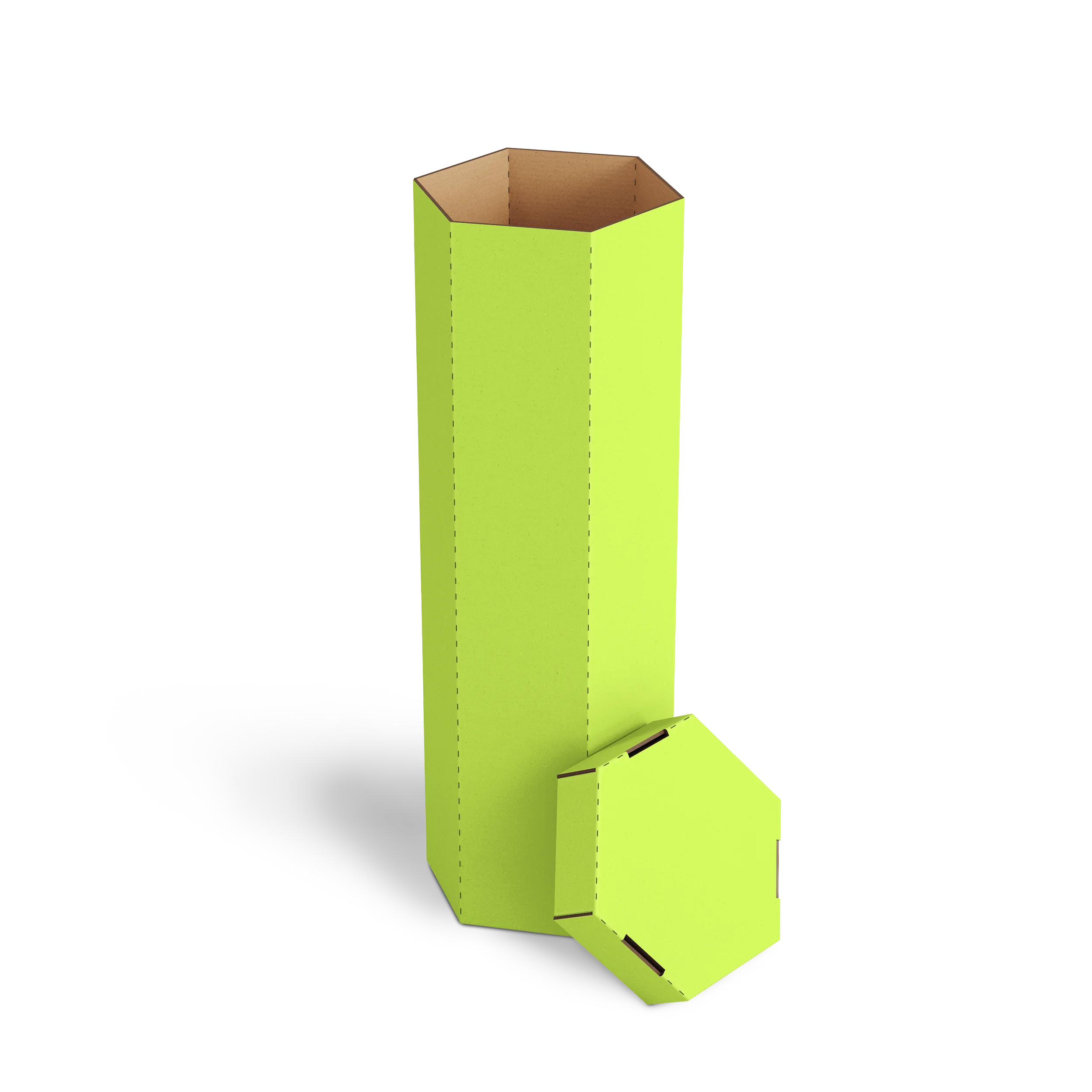 Шестигранная коробка