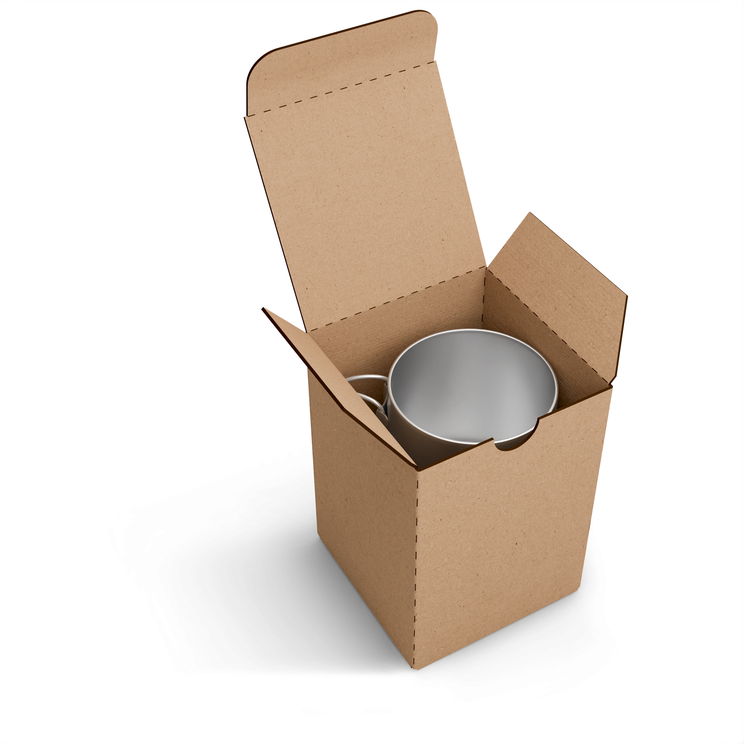 Коробка со складным дном