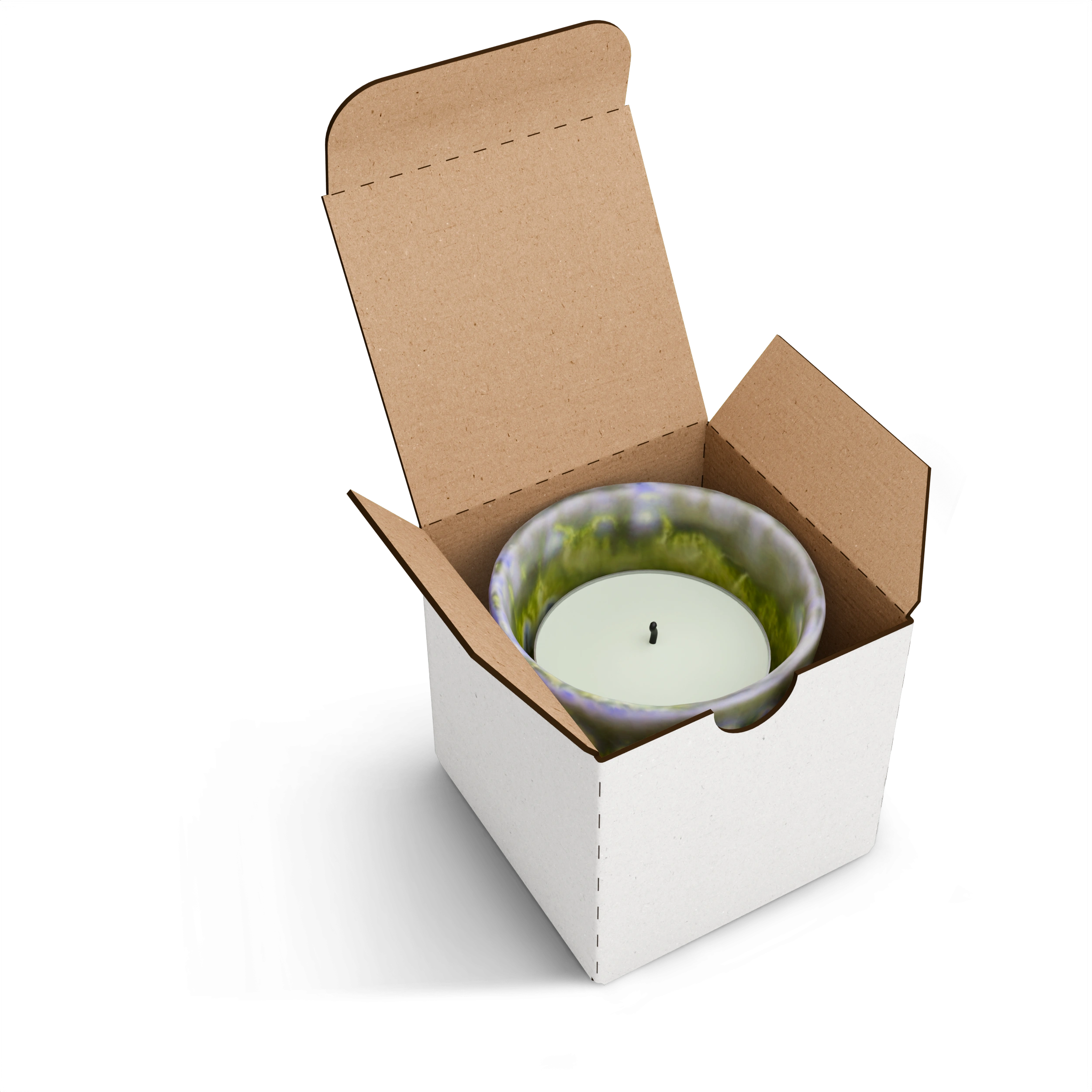 Коробка со складным дном