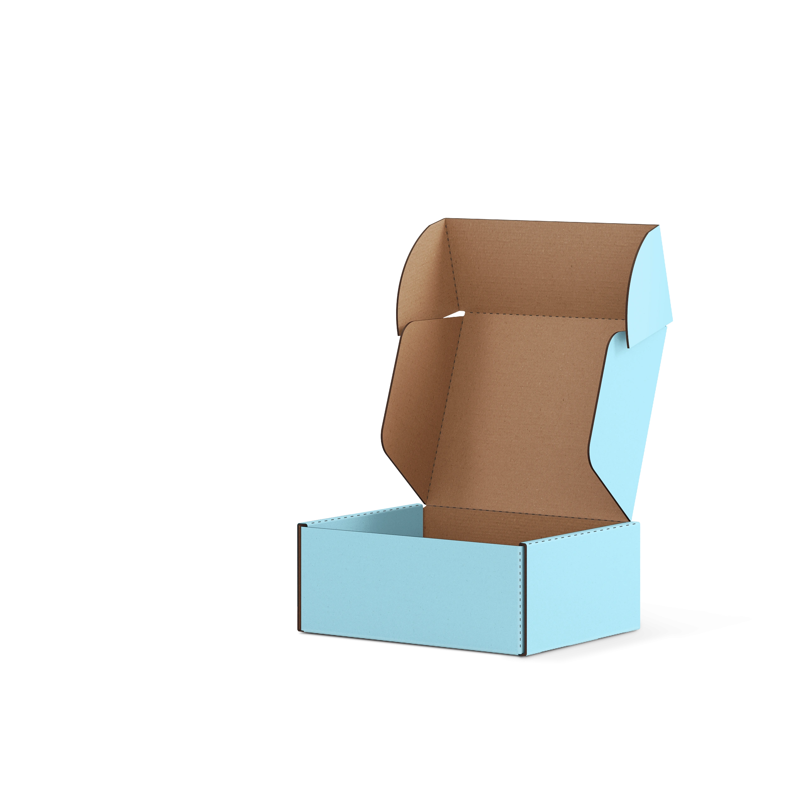 Самосборная коробка типа "Самолет"