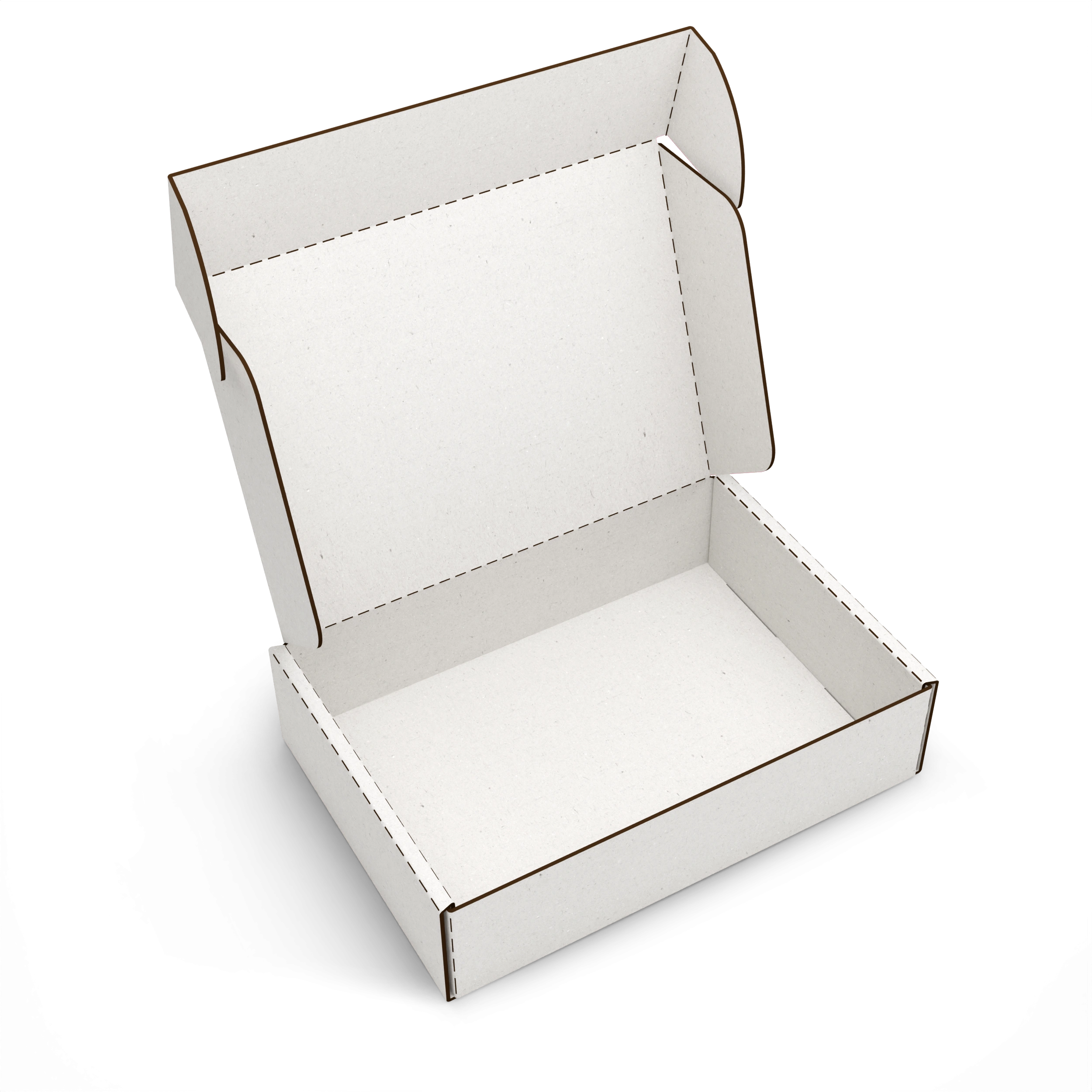 Самосборная коробка типа "Самолет"