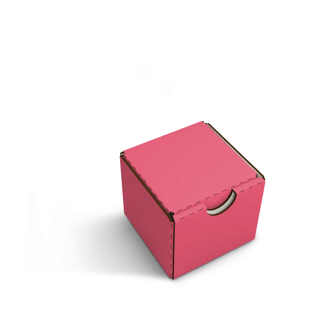 Коробка с откидной крышкой (FEFCO 0426) close