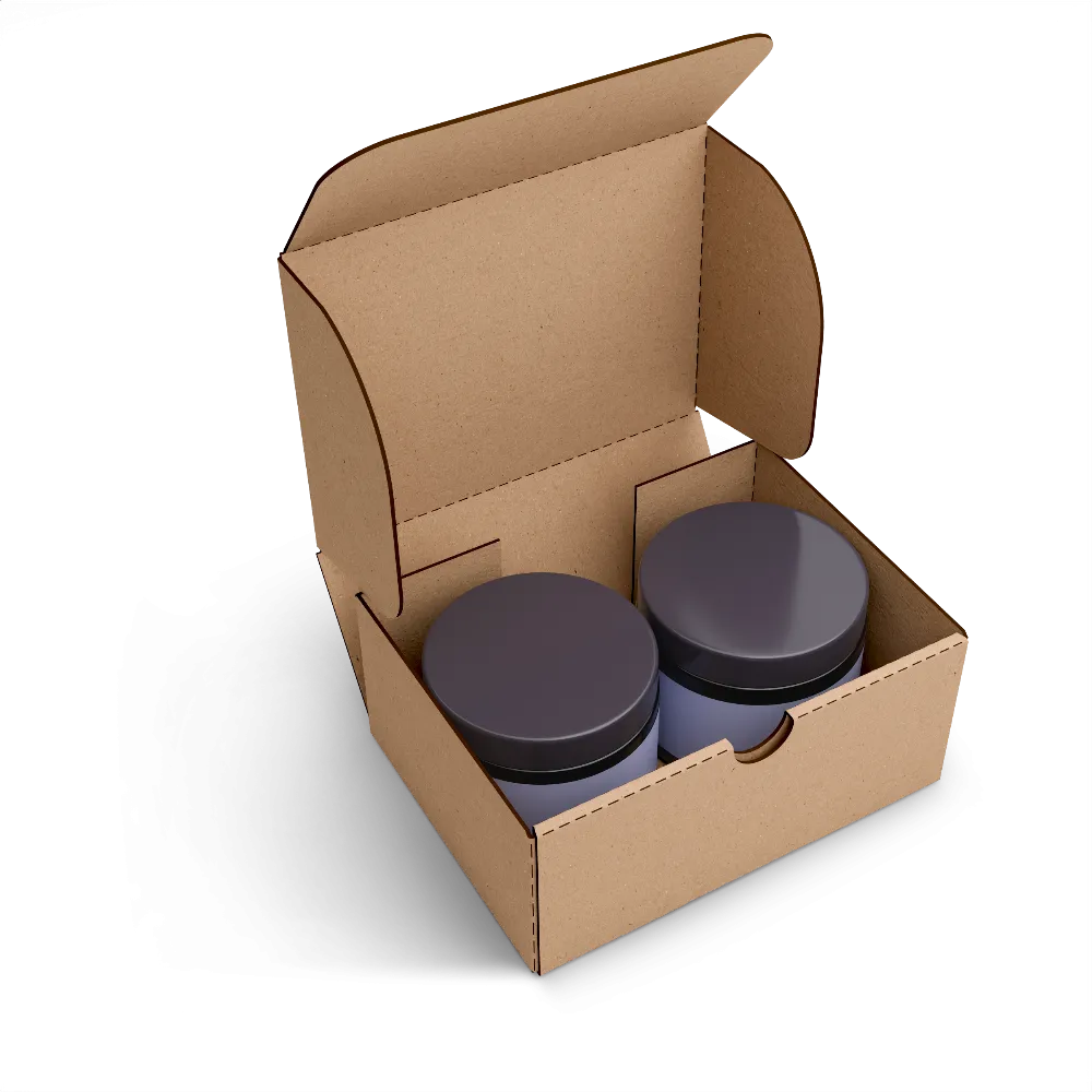 Коробка с откидной крышкой (FEFCO 0426)