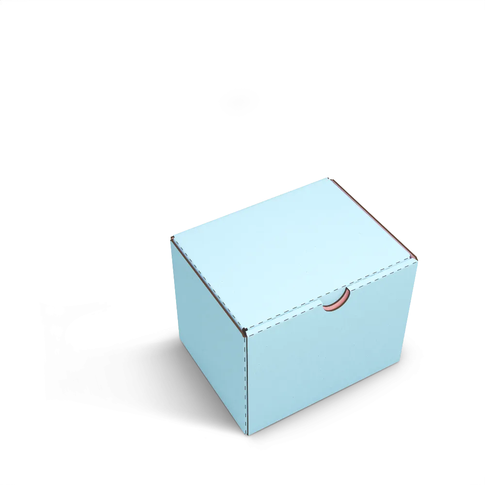 Коробка с откидной крышкой (FEFCO 0426) close