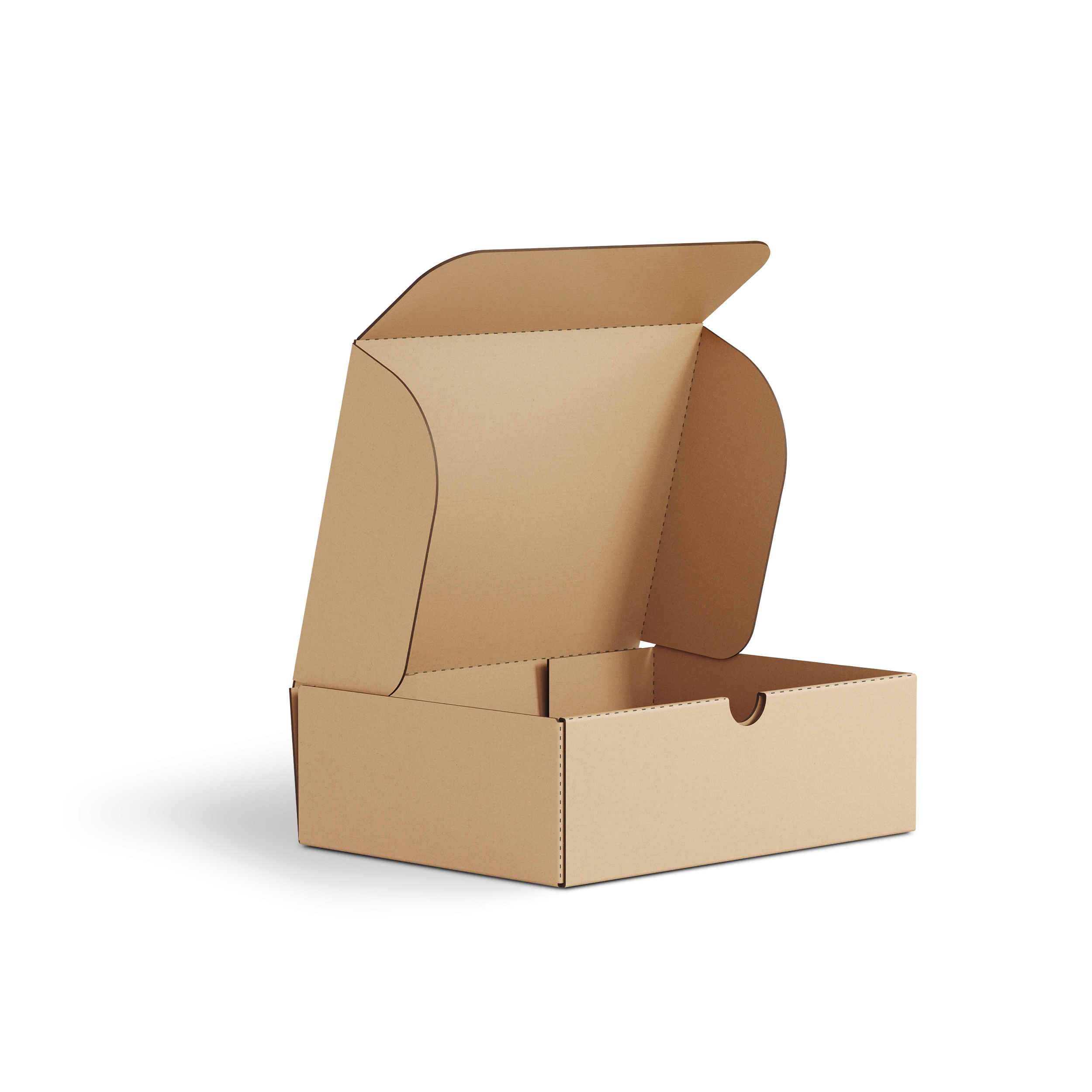 Самосборная с откидной крышкой