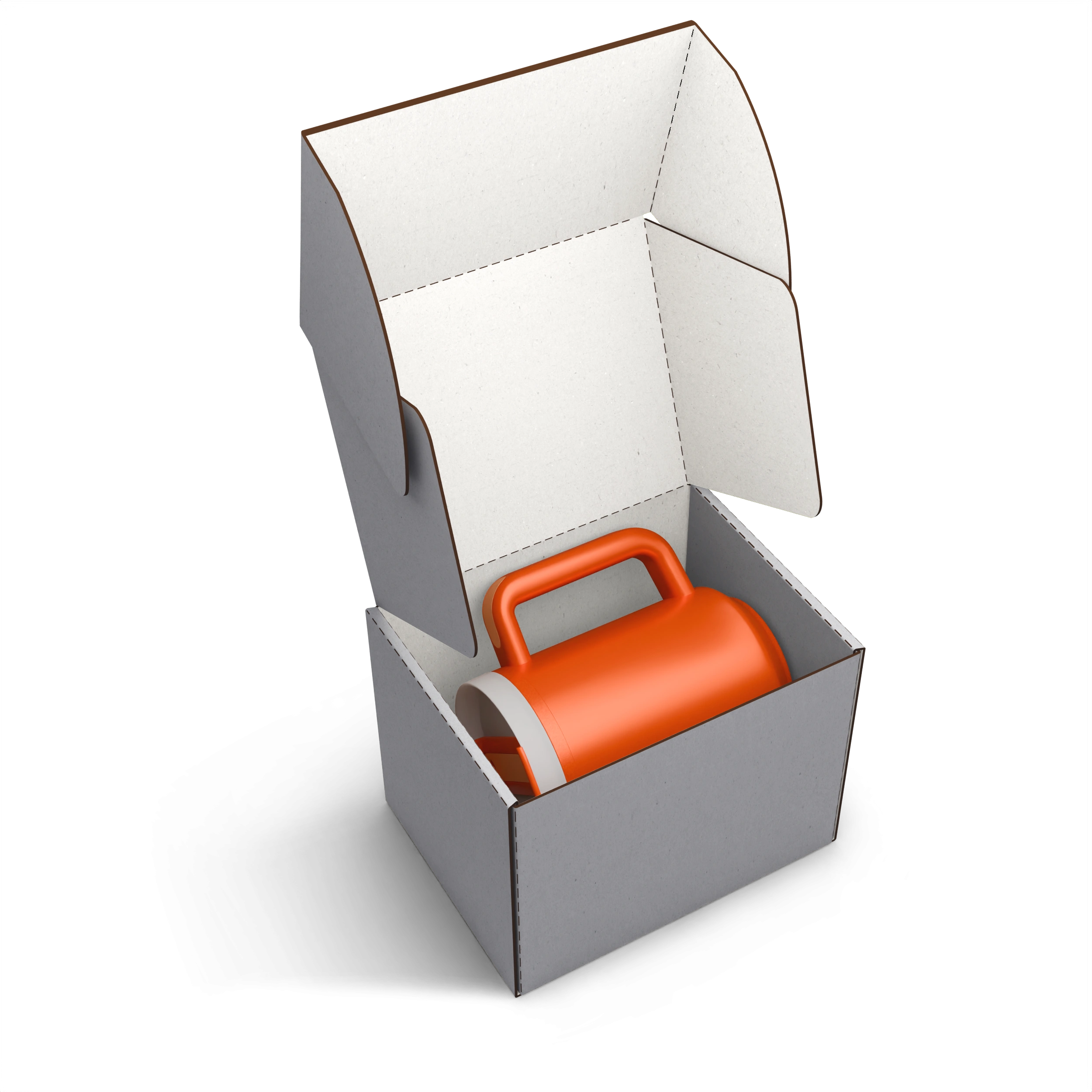 Самосборная коробка "Самолет"