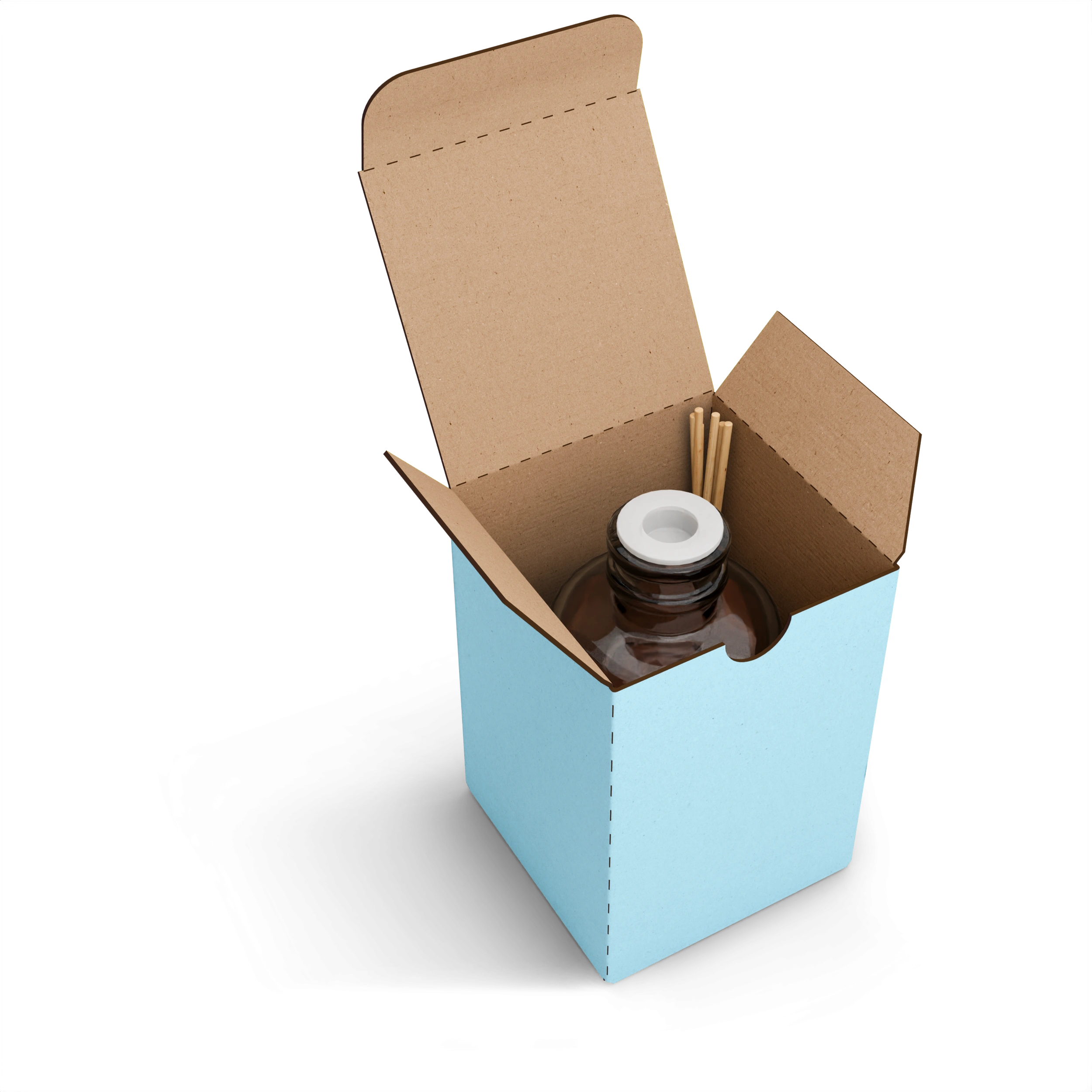 Коробка со складным дном