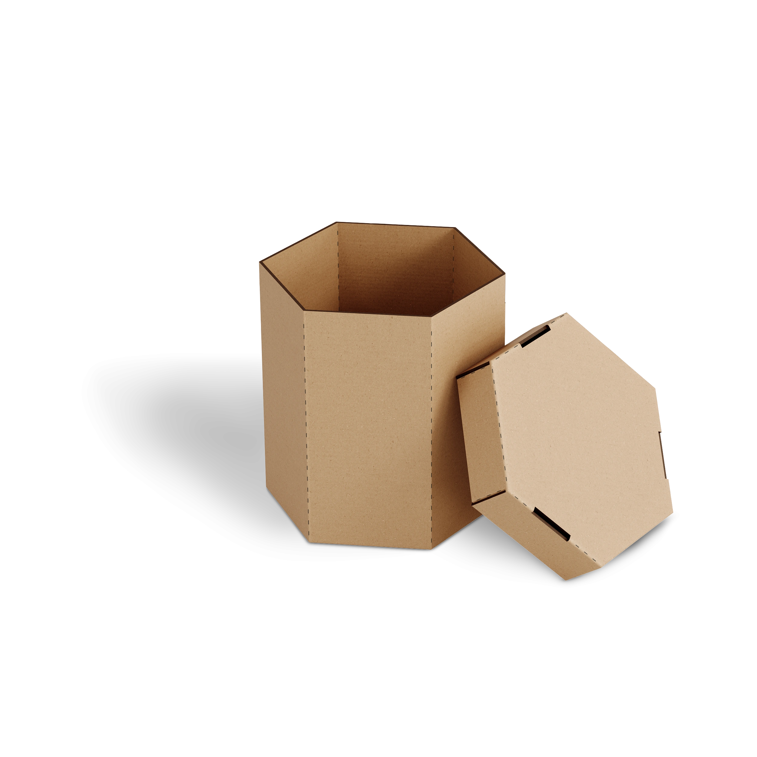 Шестигранная коробка