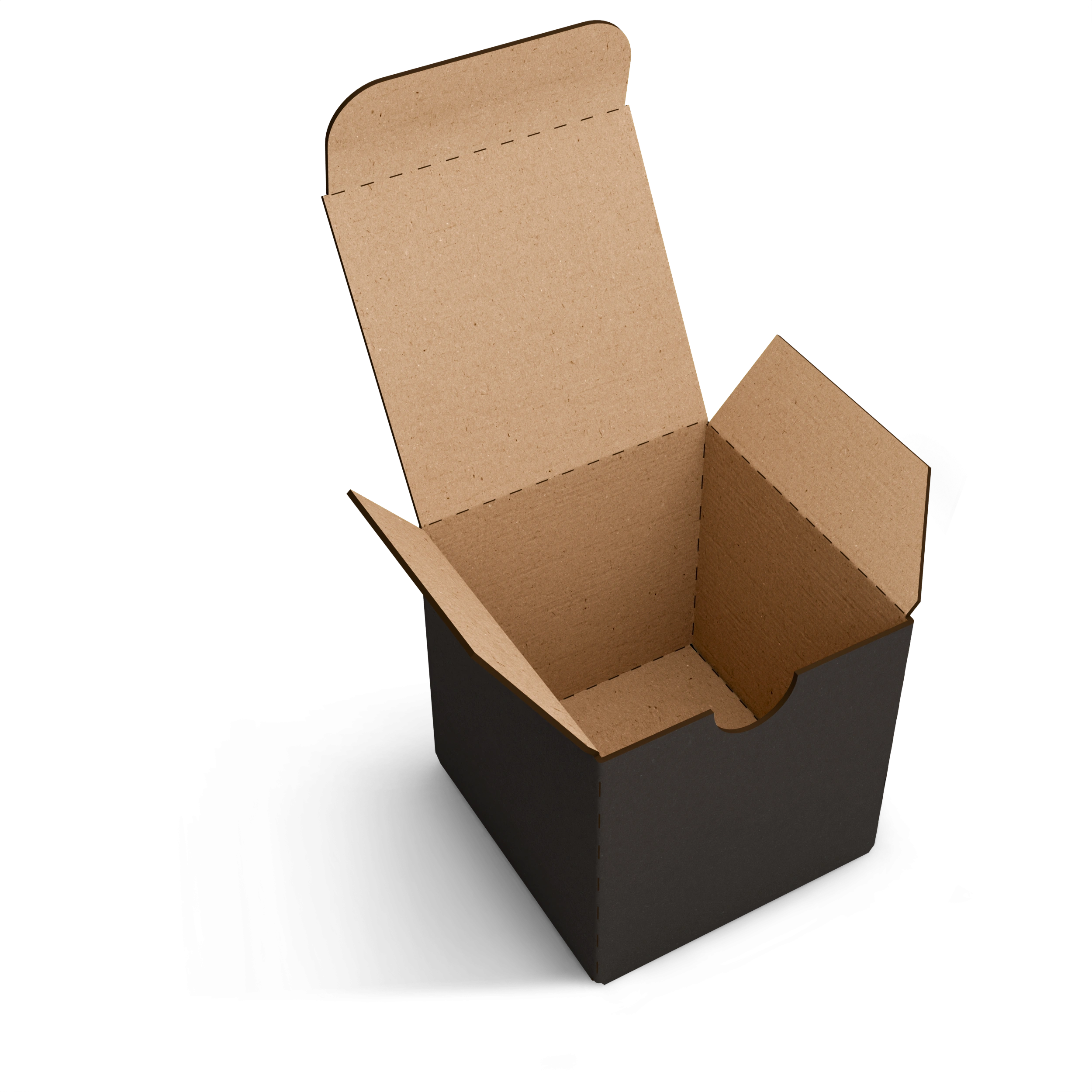 Коробка со складным дном