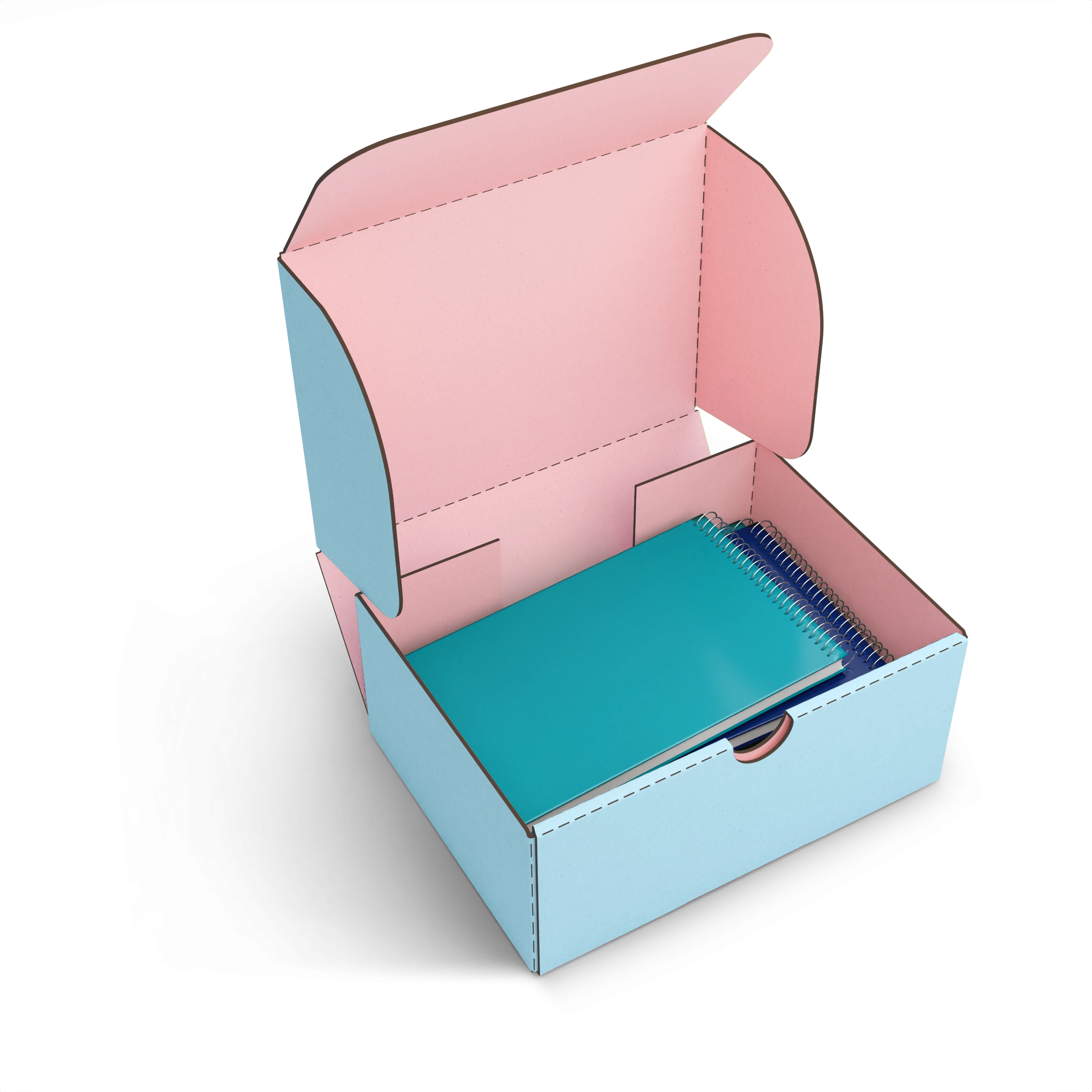 Коробка с откидной крышкой