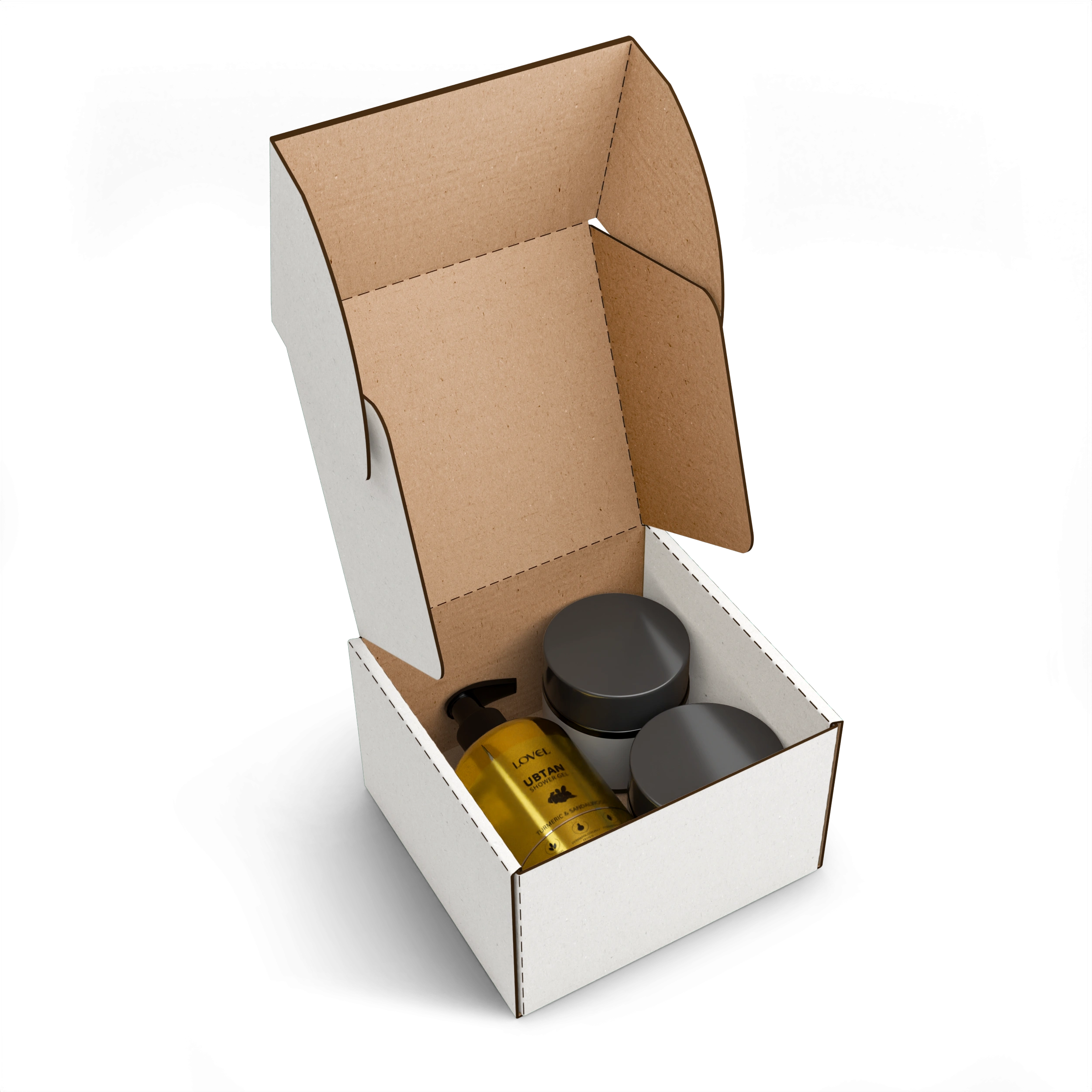 Самосборная коробка типа "Самолёт"