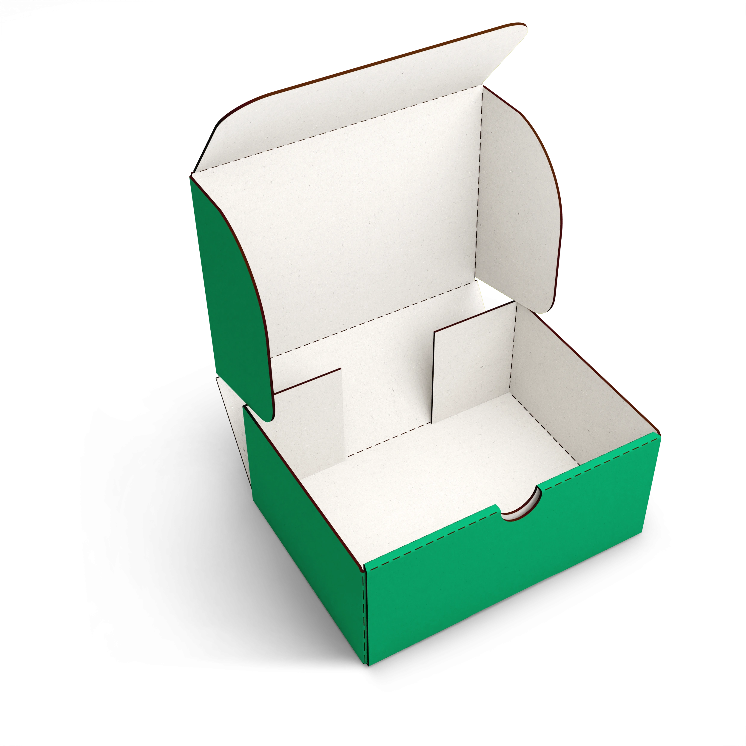 Коробка с откидной крышкой