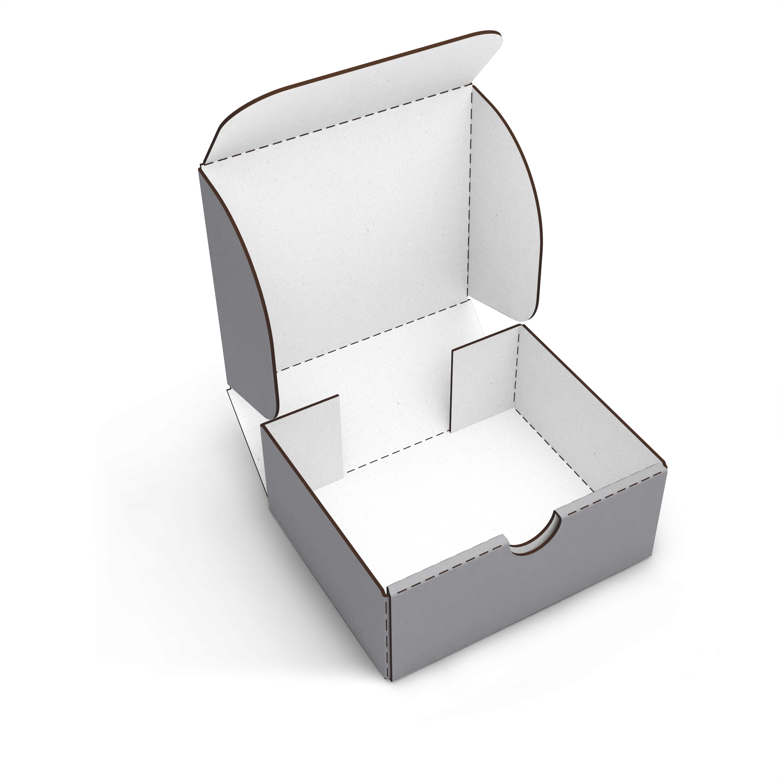 Коробка с откидной крышкой