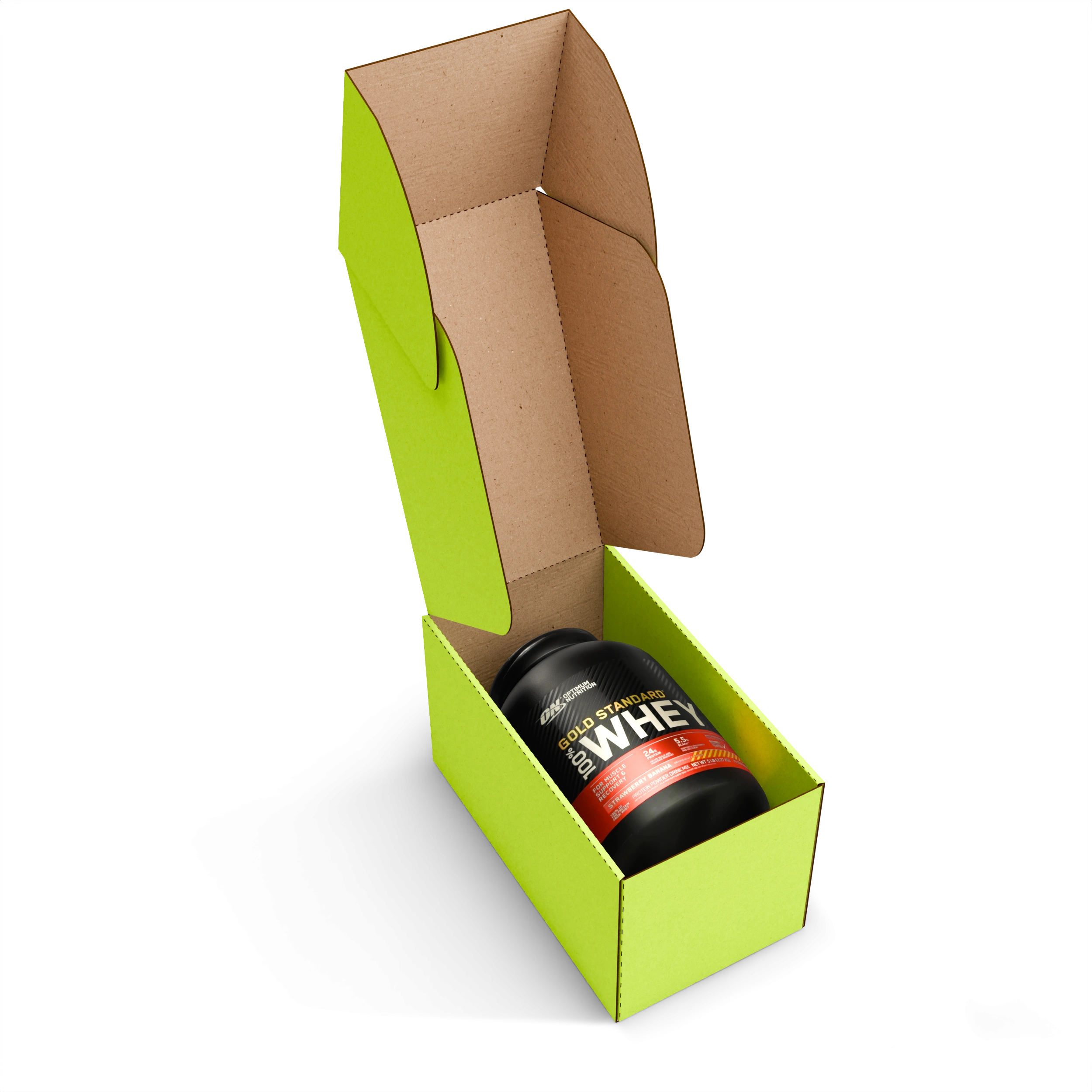 Самосборная коробка типа "Самолёт"