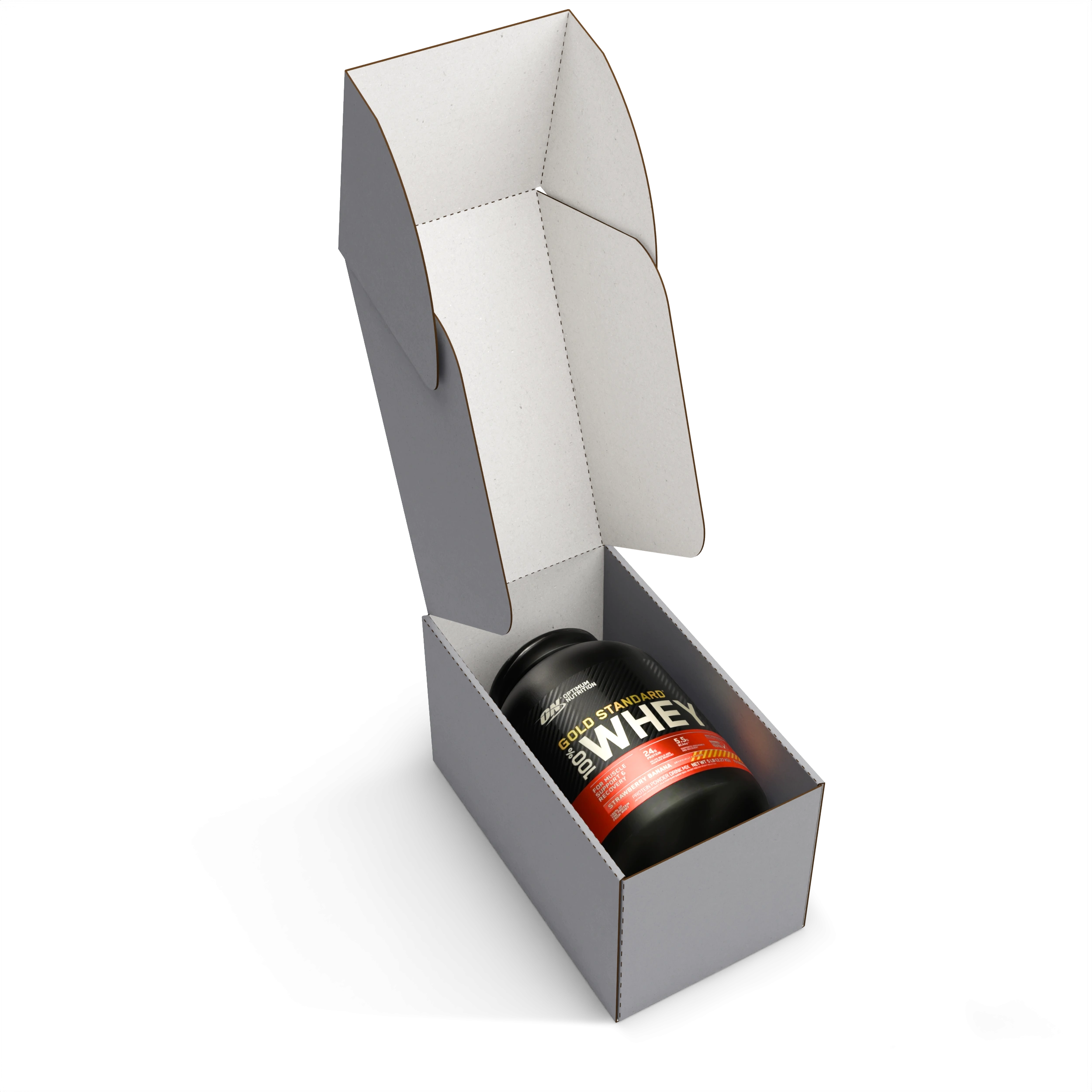 Самосборная коробка типа "Самолёт"