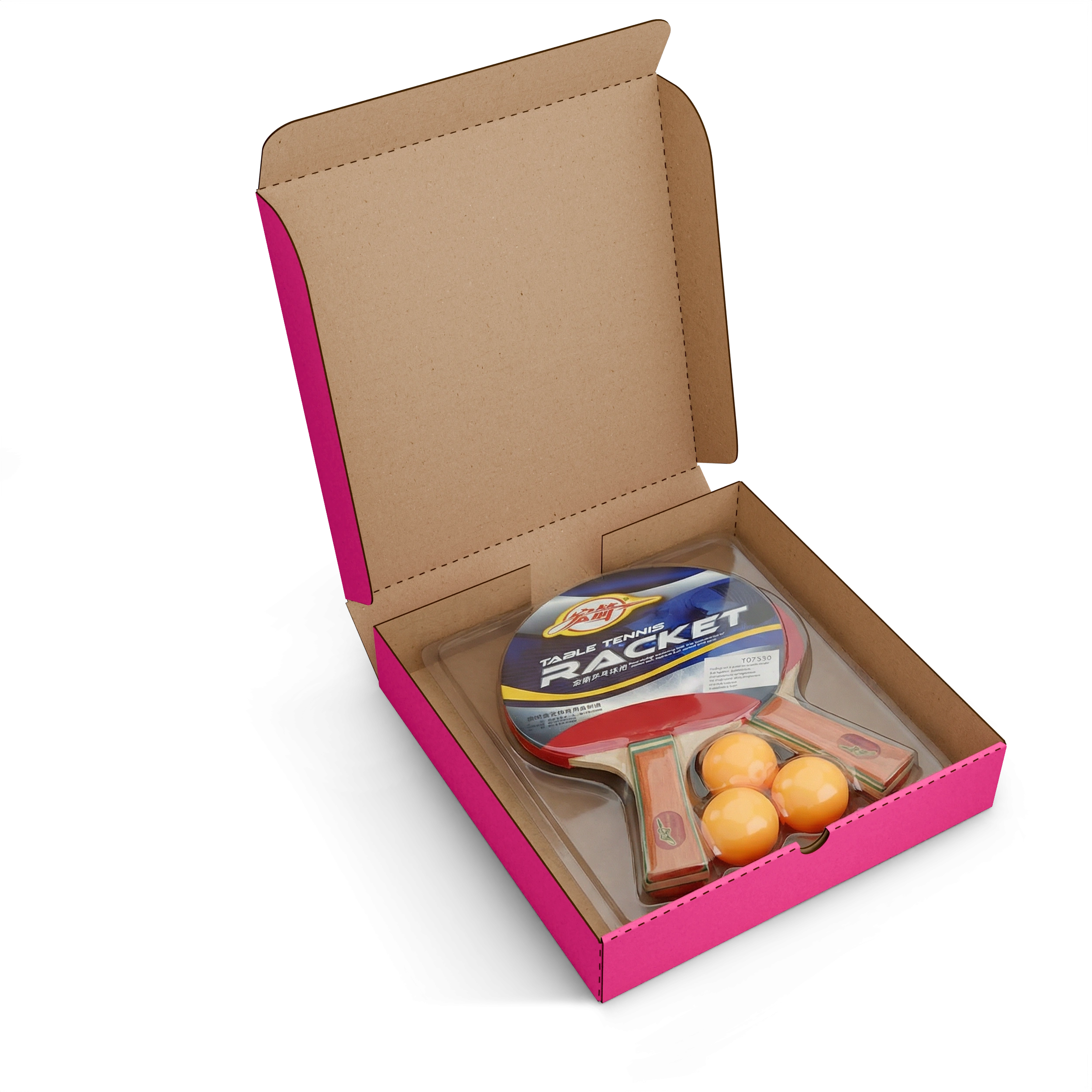 Коробка с откидной крышкой