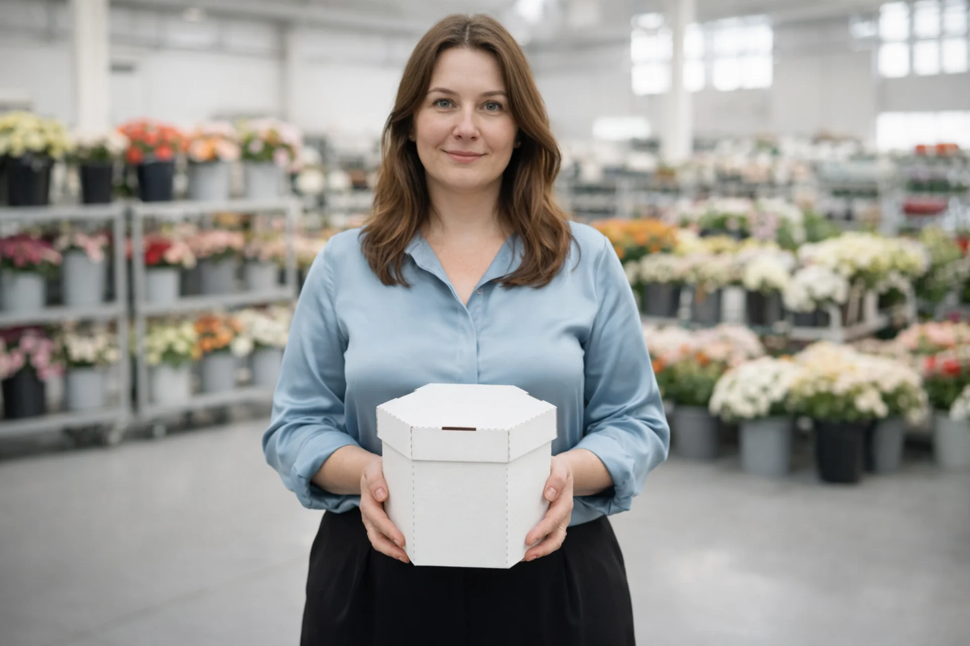 Шестигранная коробка