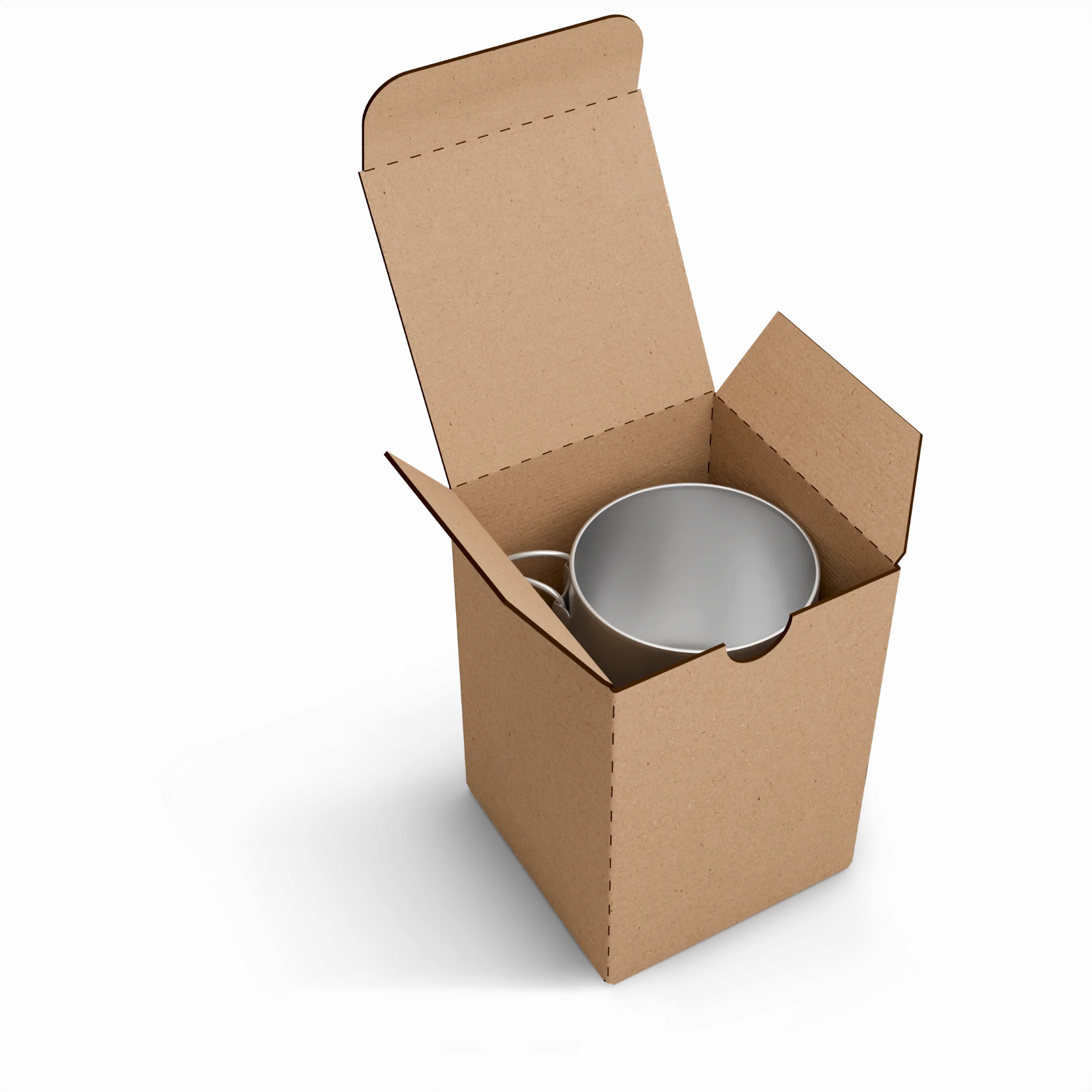 Коробка со складным дном