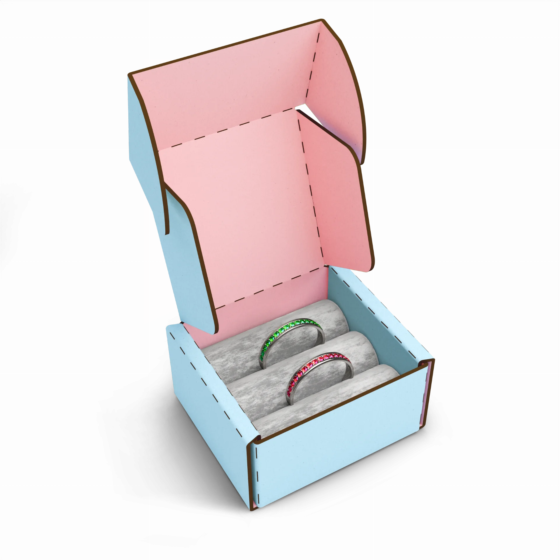 Самосборная коробка (FEFCO 0427)