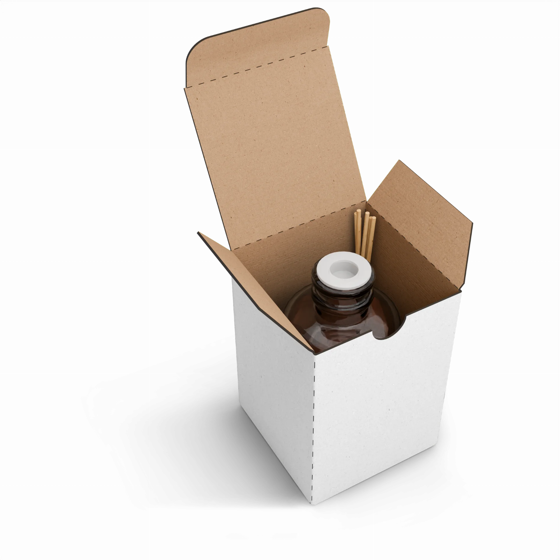 Коробка со складным дном