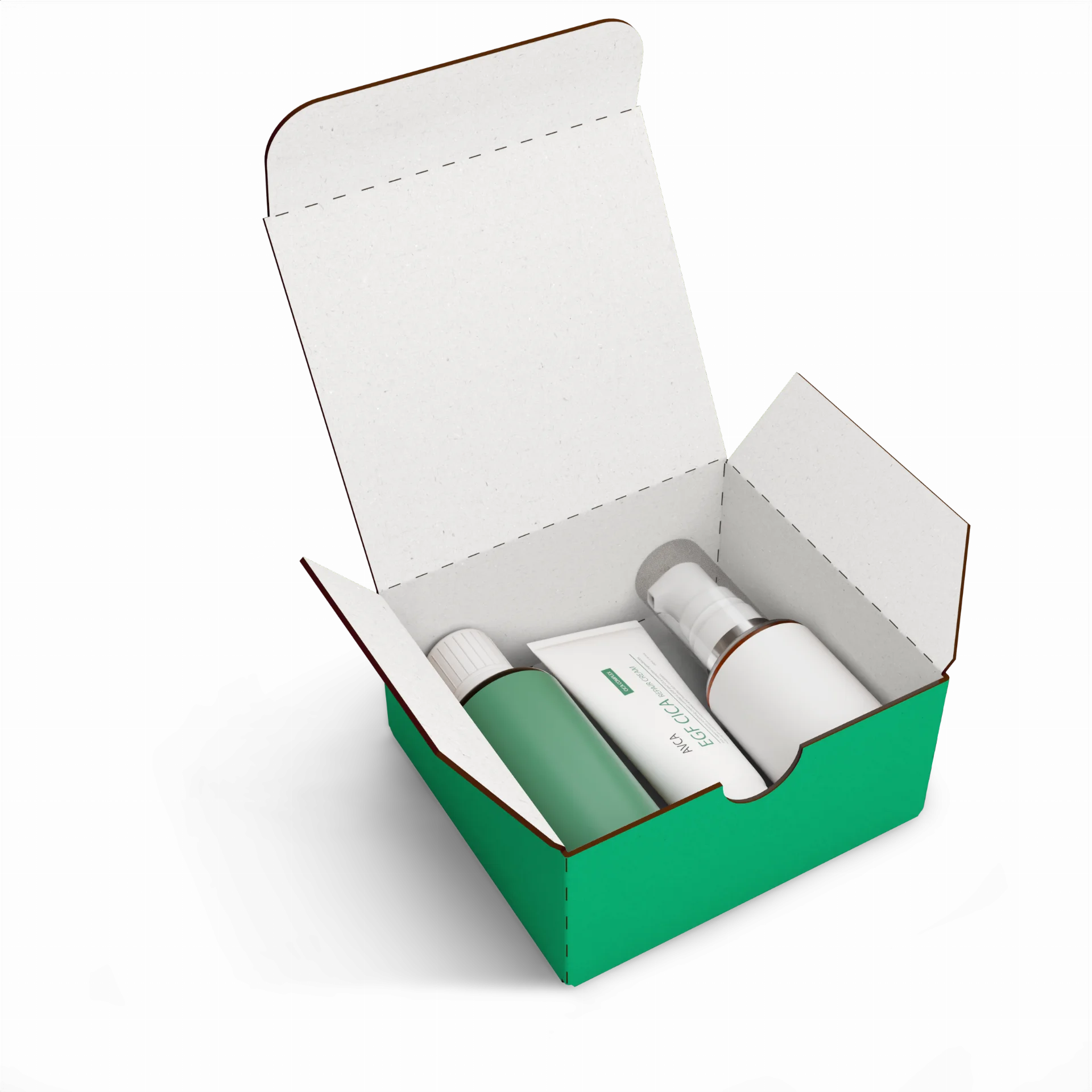 Коробка со складным дном