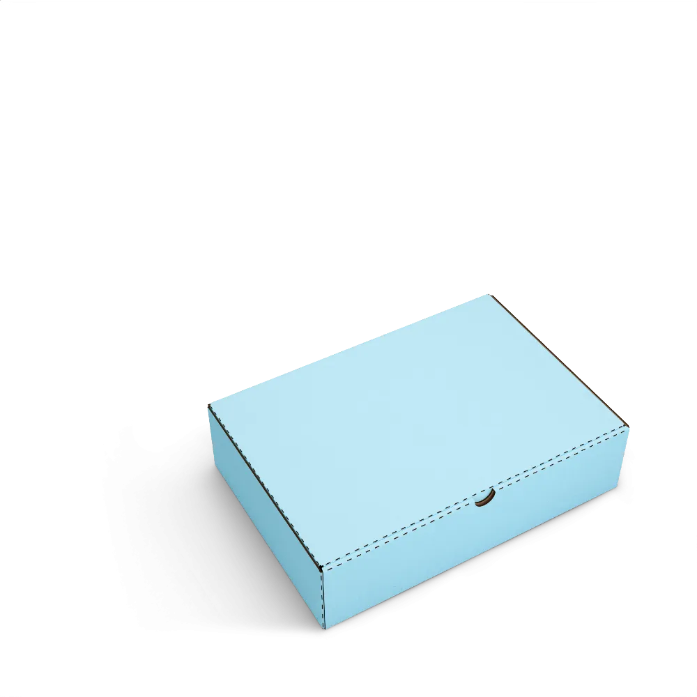 Коробка с откидной крышкой (FEFCO 0426) close