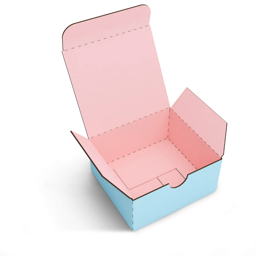 Коробка со складным дном (FEFCO 0215)