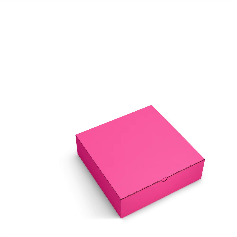 Коробка со складным дном (FEFCO 0215) close