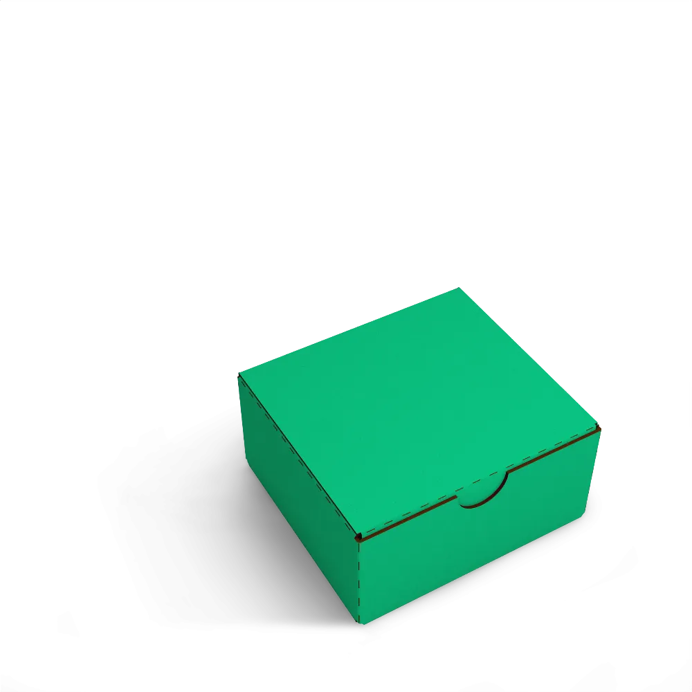 Коробка со складным дном (FEFCO 0215) close