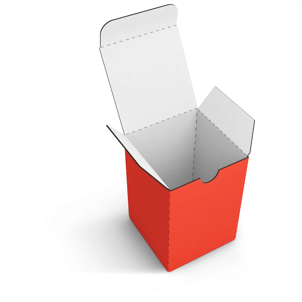 Коробка со складным дном (FEFCO 0215)