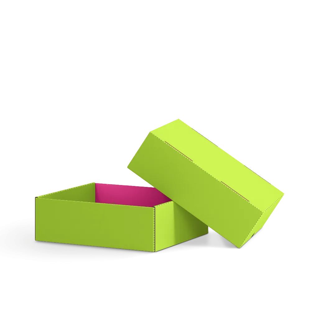 Коробка крышка-дно (FEFCO 0330)