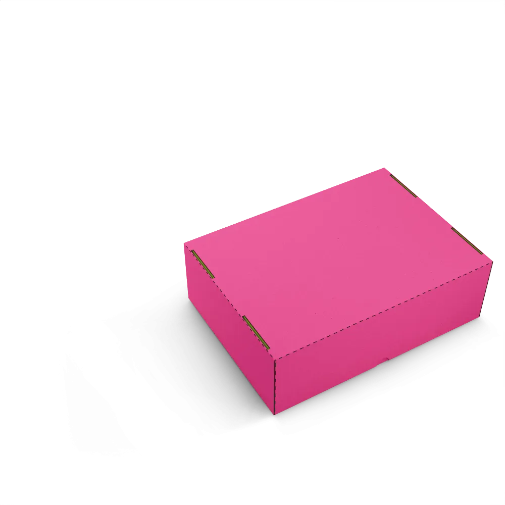 Коробка крышка-дно (FEFCO 0330) close