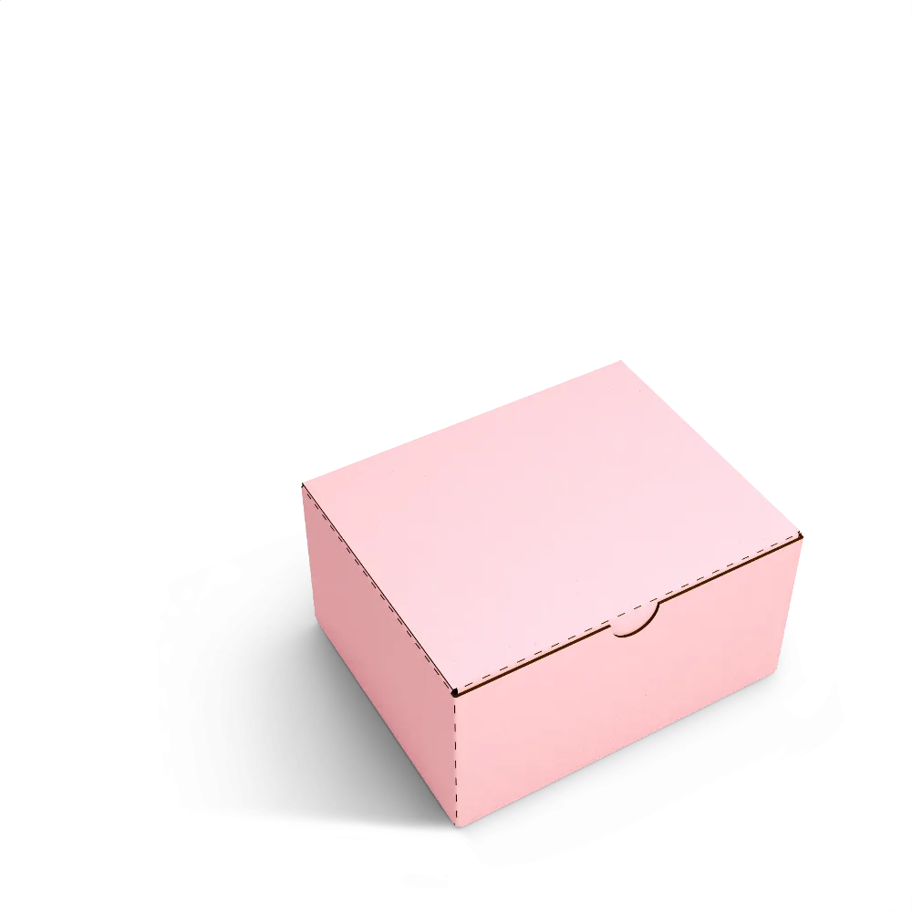 Коробка со складным дном (FEFCO 0215) close