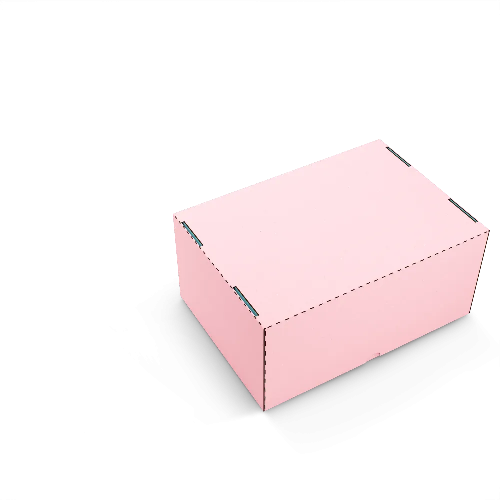 Коробка крышка-дно (FEFCO 0330) close