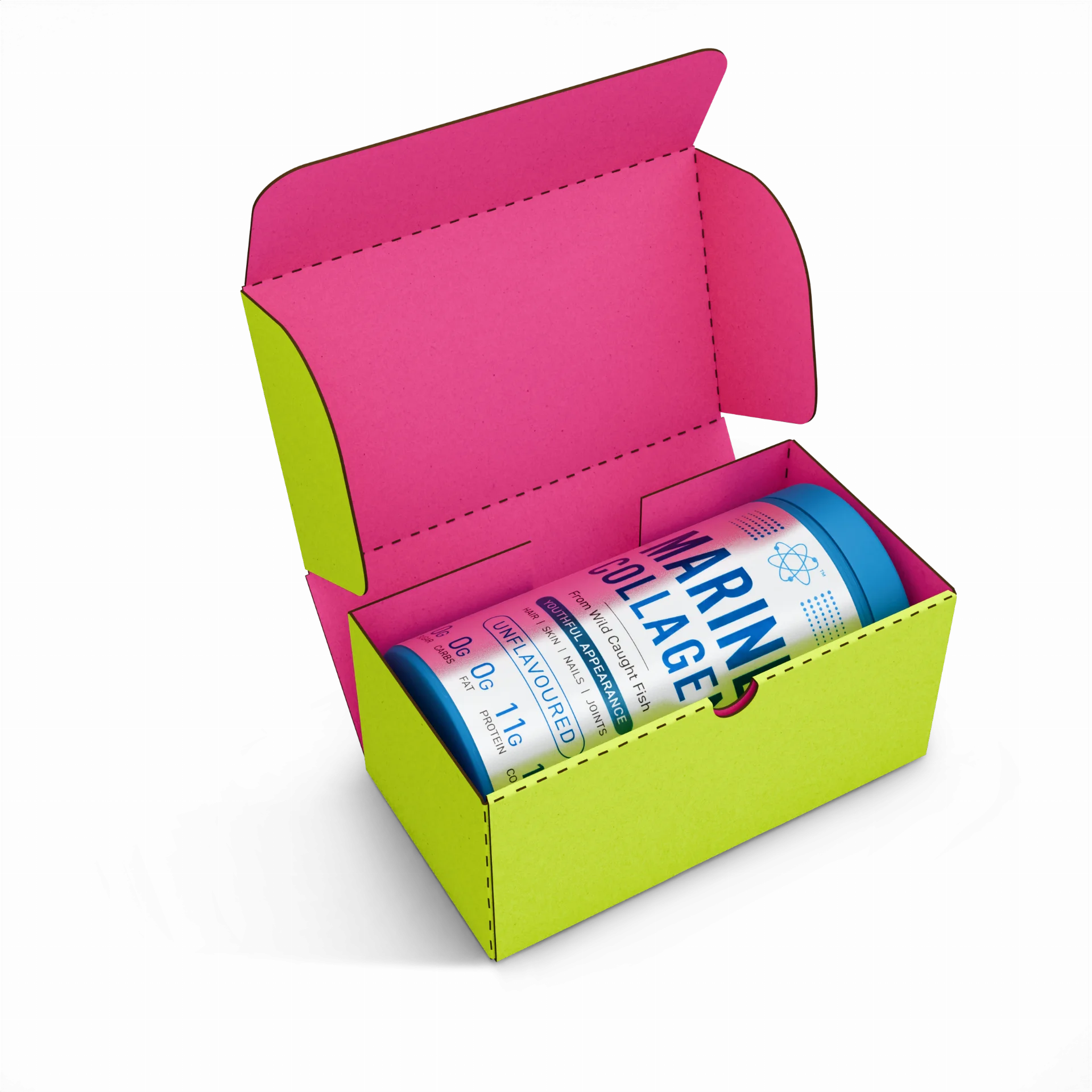 Коробка с откидной крышкой