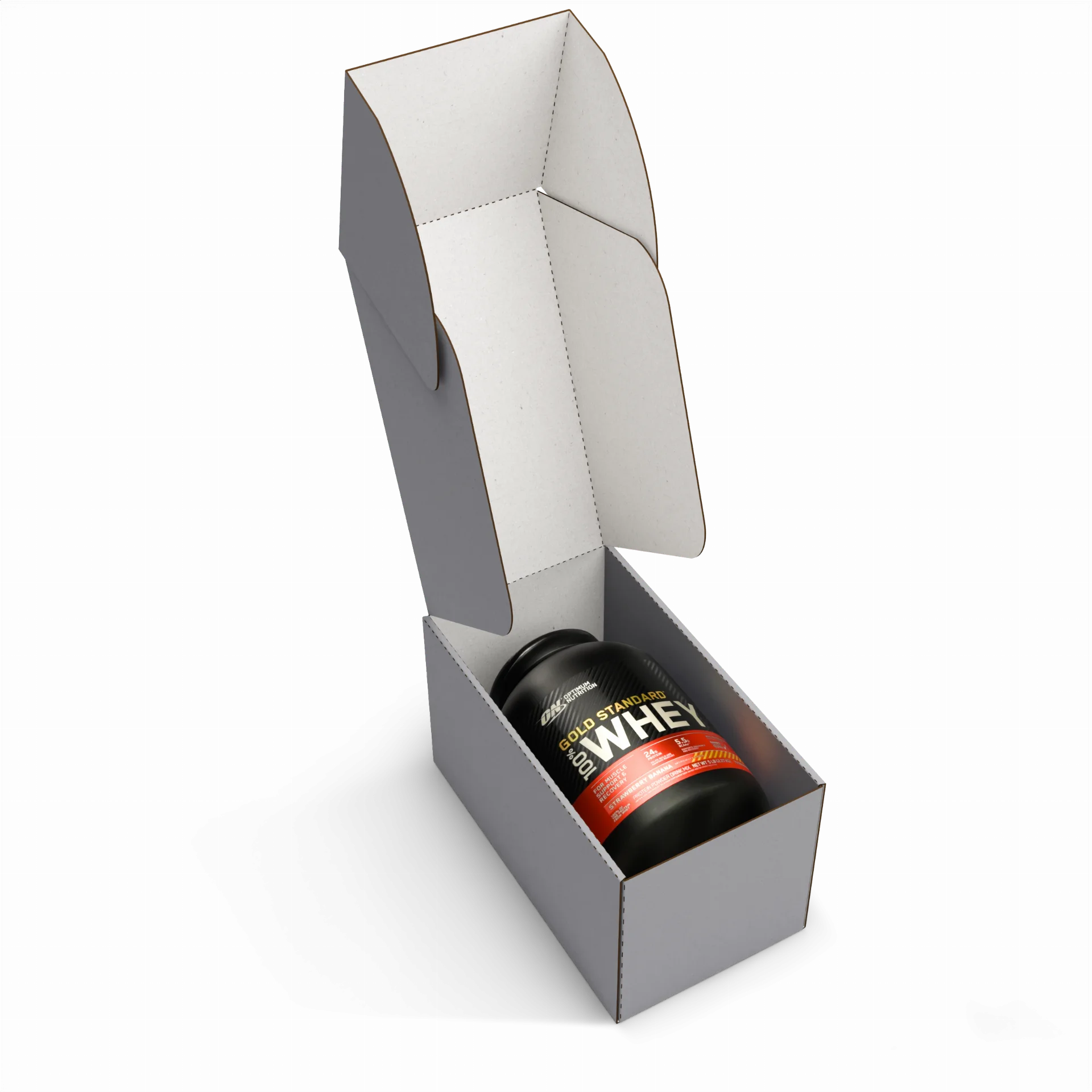 Самосборная коробка типа "Самолёт"