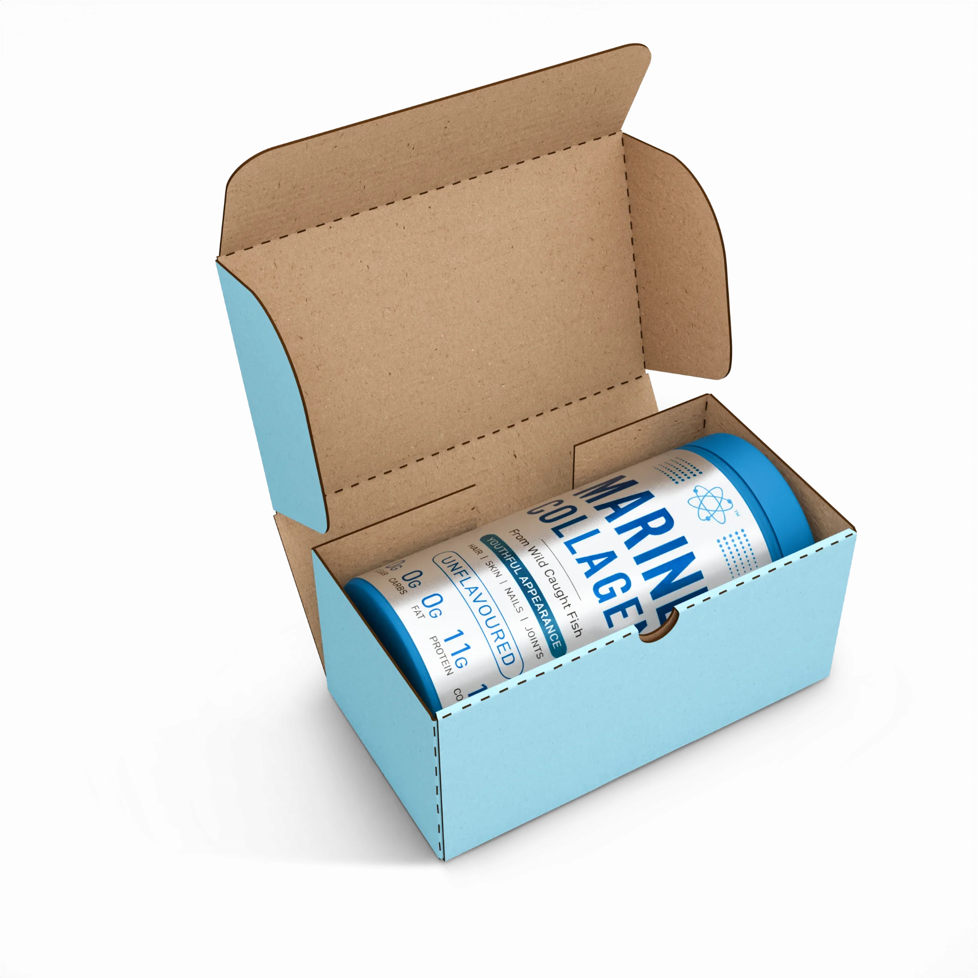 Коробка с откидной крышкой