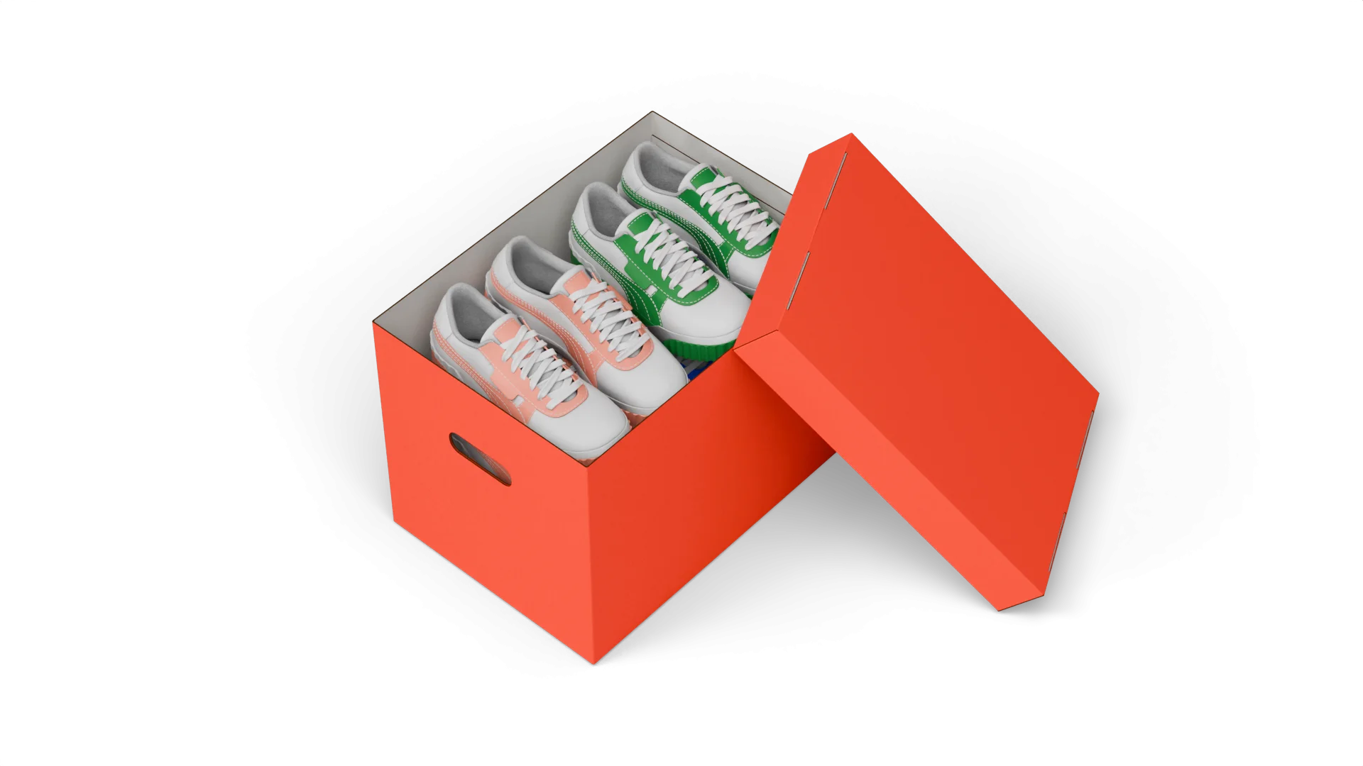 Коробка для хранения с цельным дном