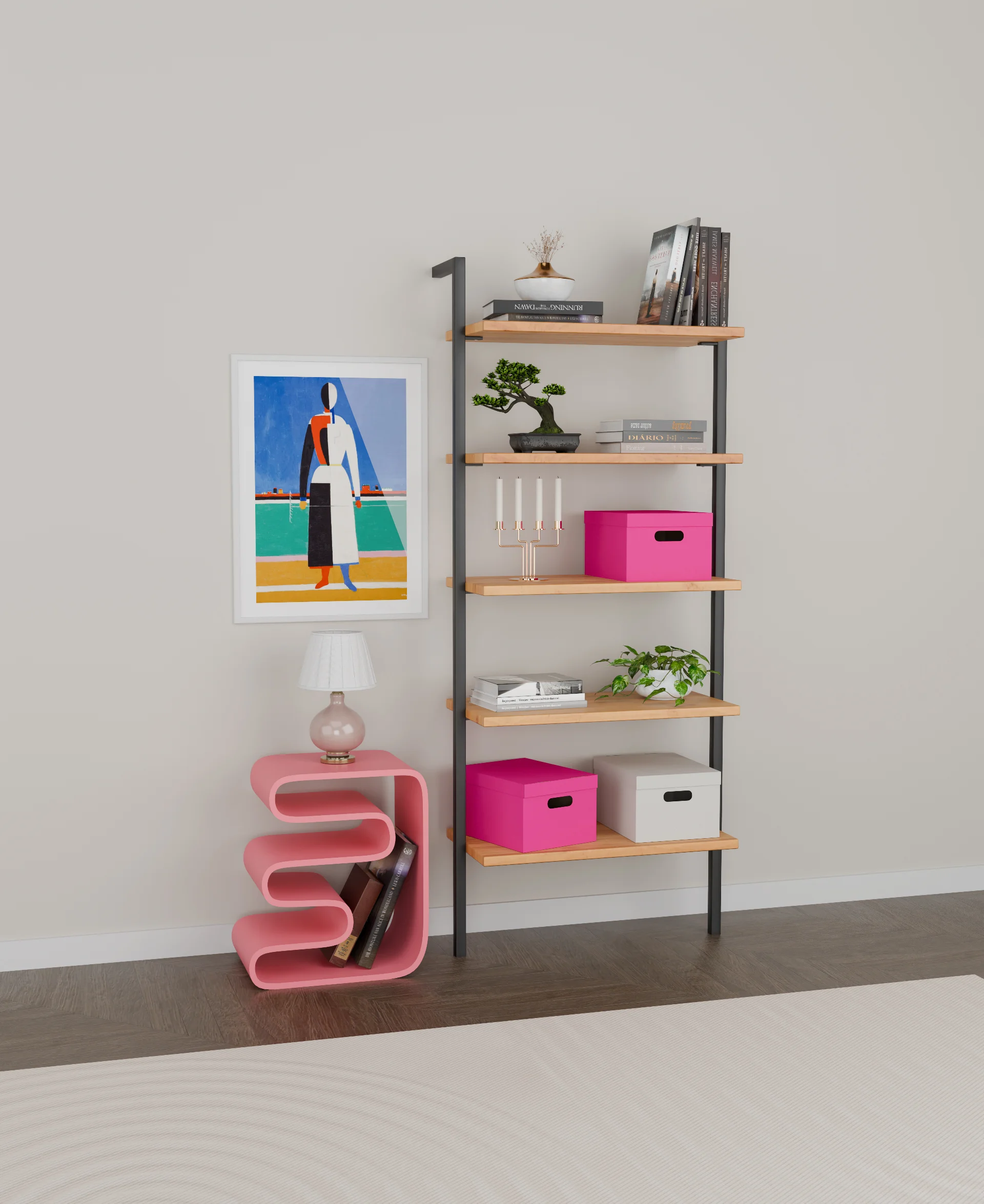 Коробка для хранения со складным дном