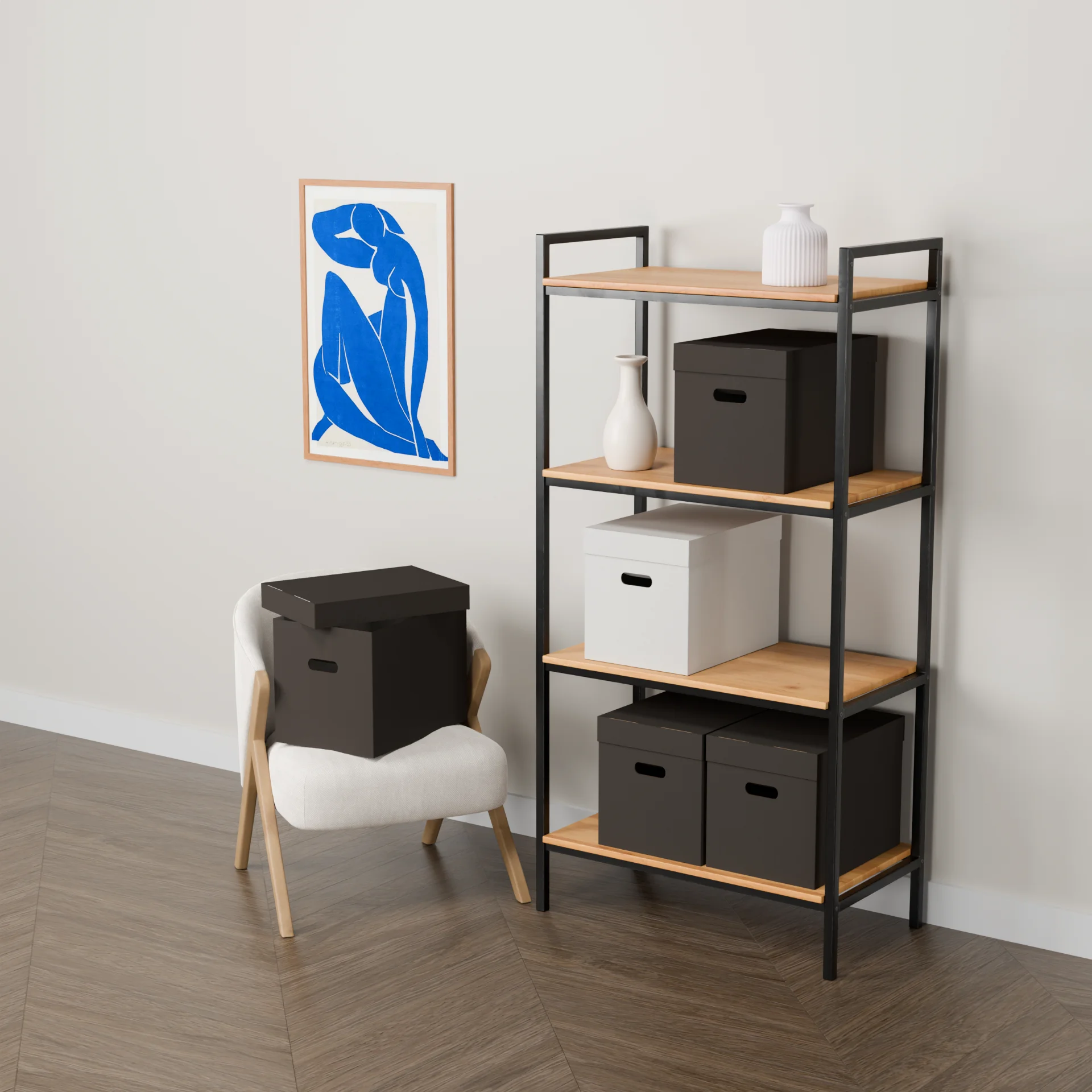 Коробка для хранения с цельным дном