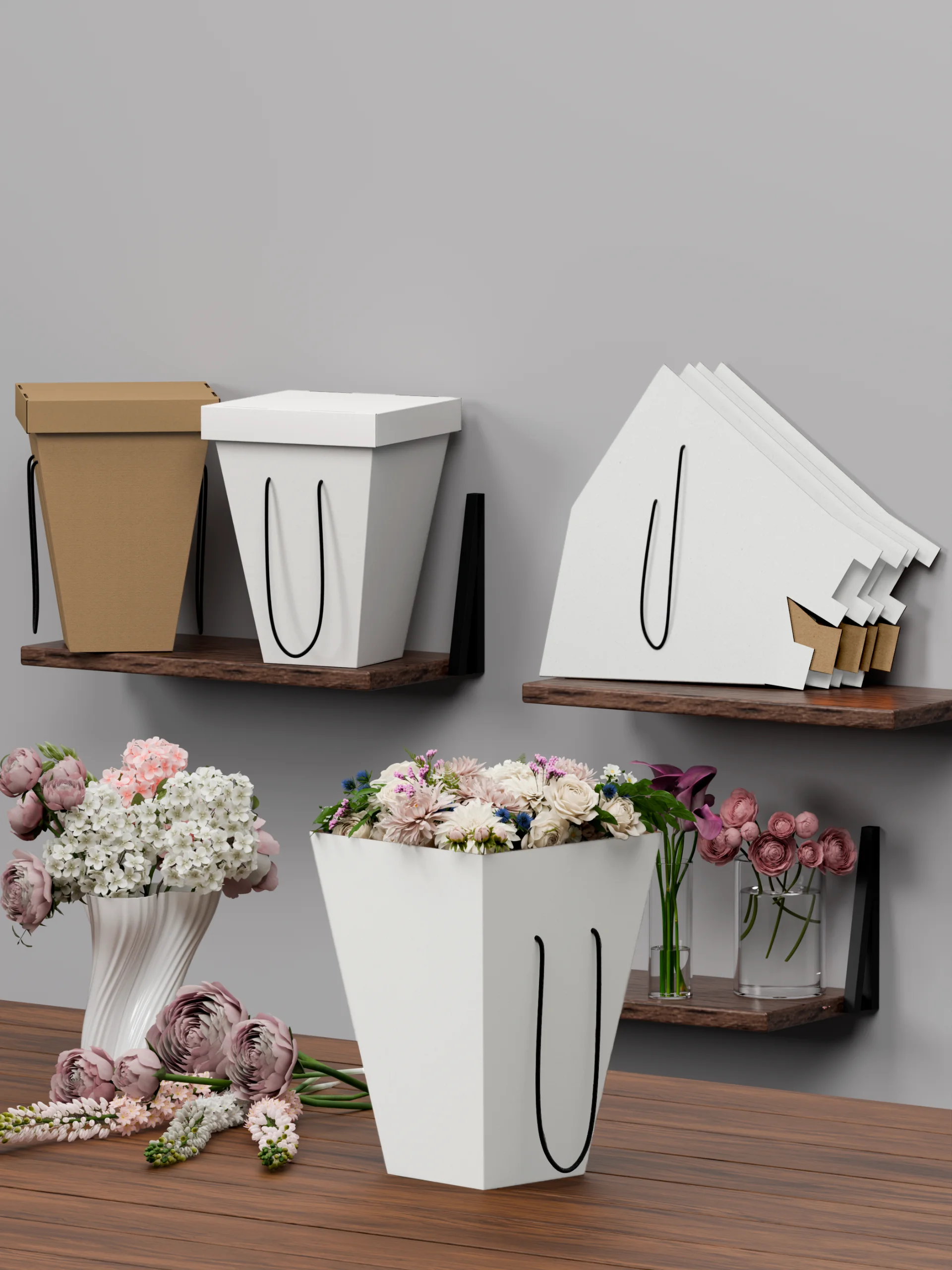 Коробка для цветов