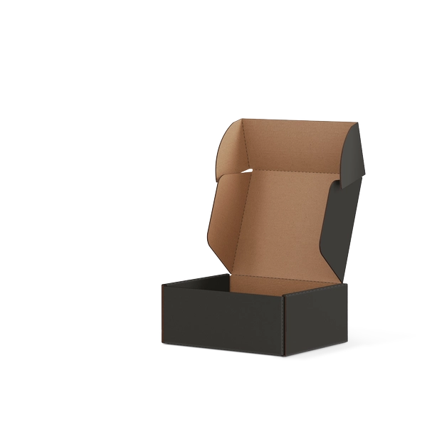 Самосборная коробка FEFCO 0427 | Т23Е | PANTONE BLACK U | ЧЕРНЫЙ
