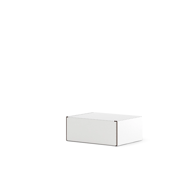 Самосборная коробка FEFCO 0427 | Т24Е | PANTONE COOL GREY 8 U | БЕЛЫЙ-СЕРЫЙ