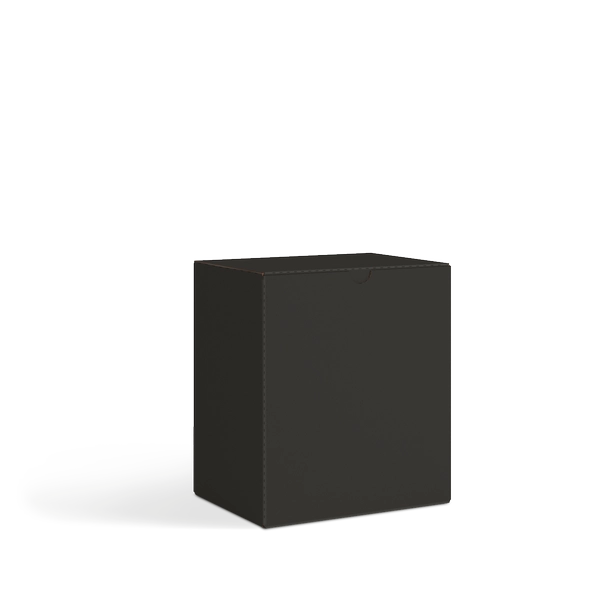 Коробка со складным дном FEFCO 0215 | Т24Е | PANTONE BLACK U | ЧЕРНЫЙ-ЧЕРНЫЙ