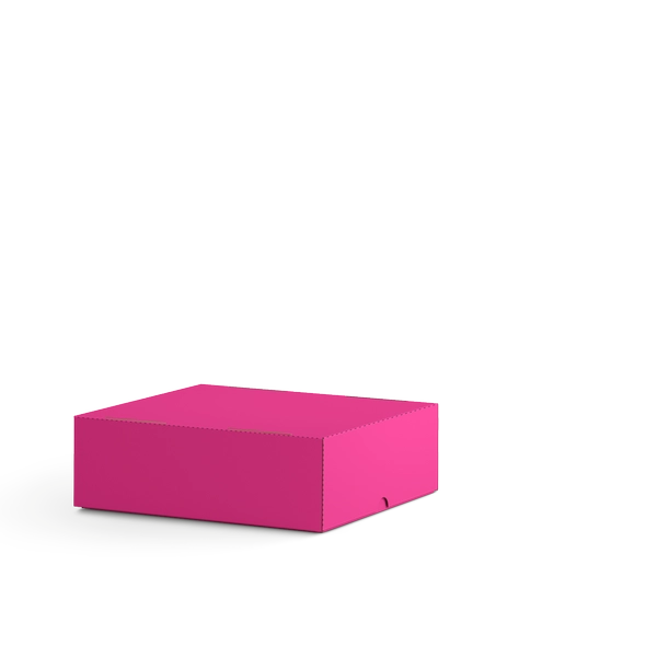 Коробка крышка-дно FEFCO 0330 | Т23Е | PANTONE RHODAMINE RED U | БАРБИ